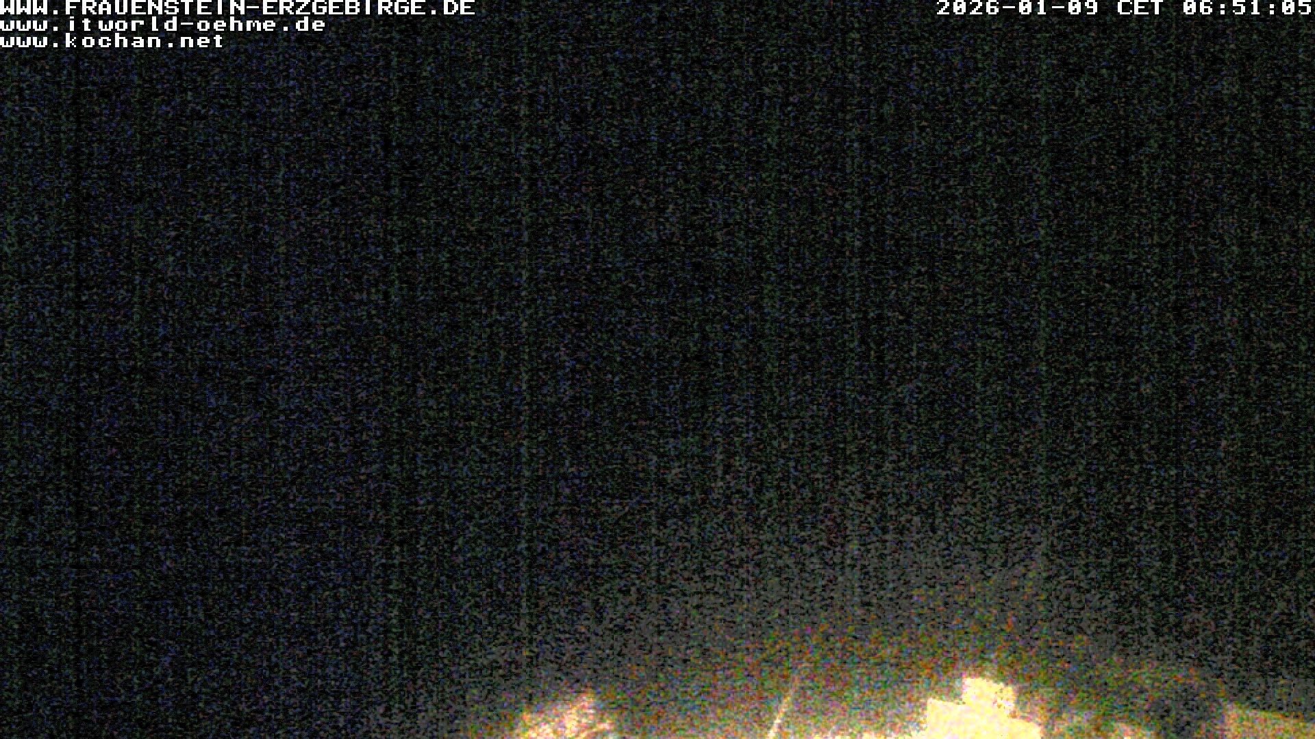 Archiv Foto Webcam Frauenstein / Erzgebirge