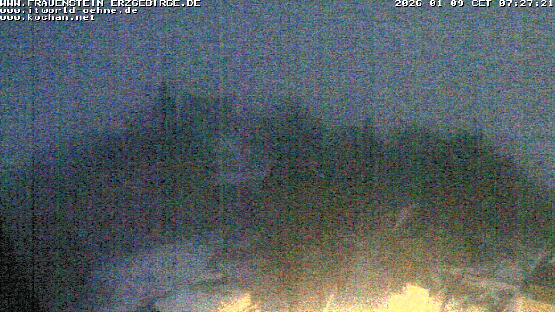 Archiv Foto Webcam Frauenstein / Erzgebirge