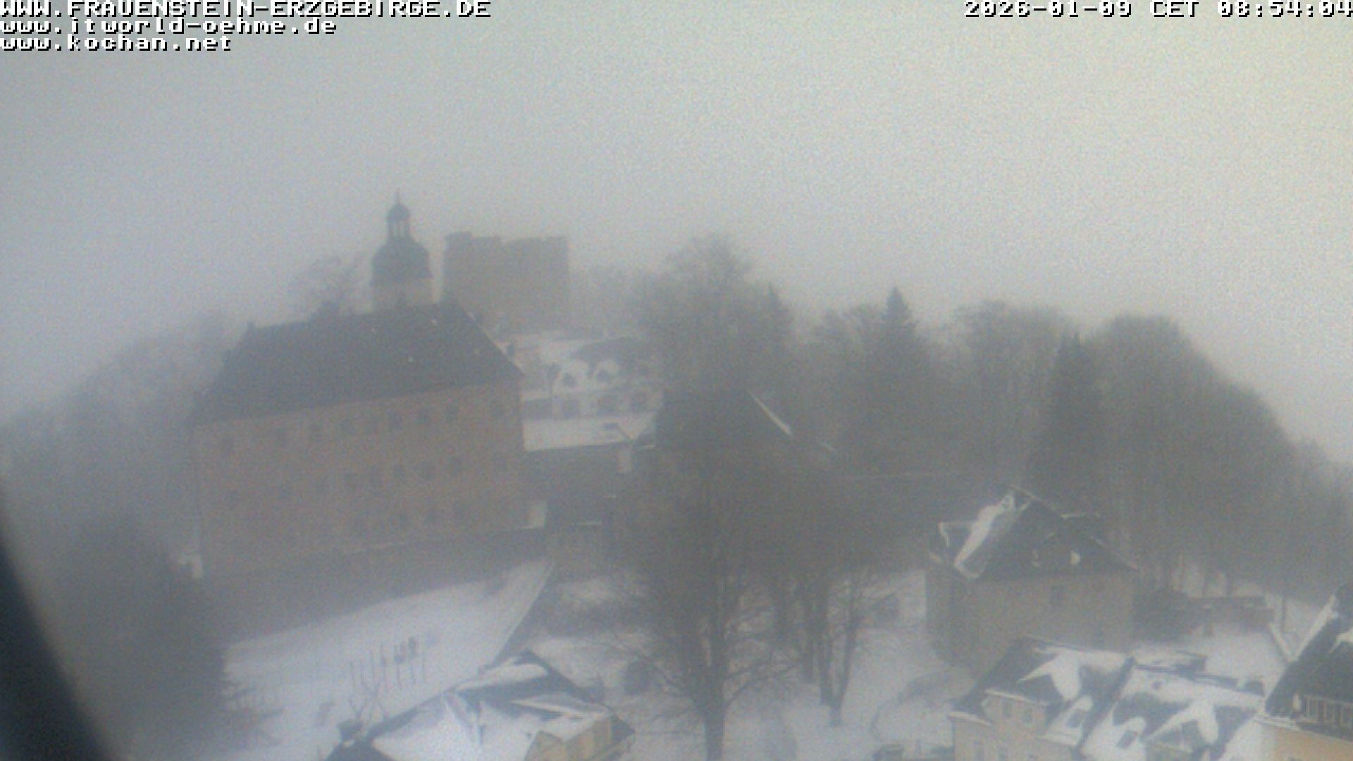 Archiv Foto Webcam Frauenstein / Erzgebirge