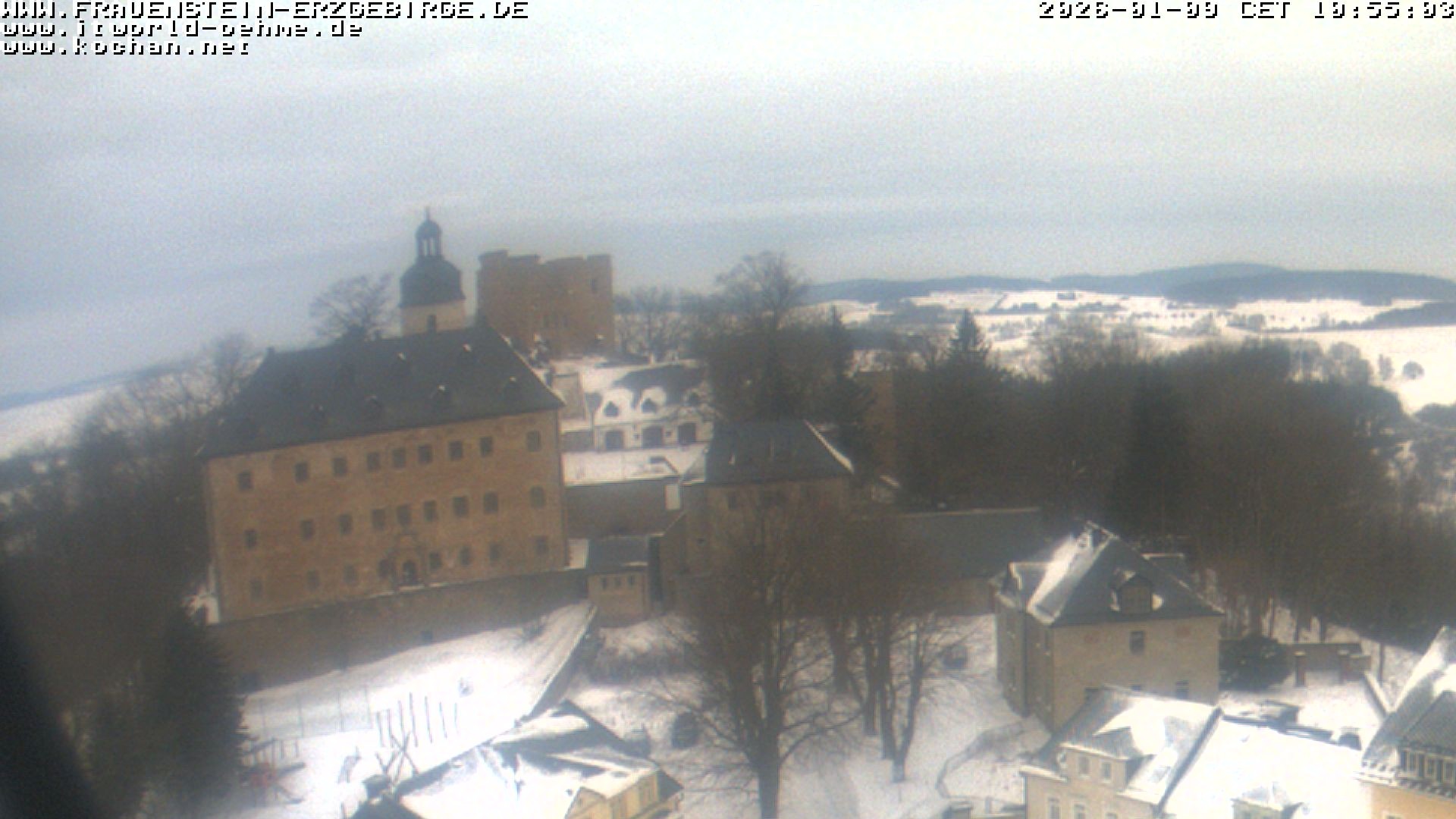 Archiv Foto Webcam Frauenstein / Erzgebirge