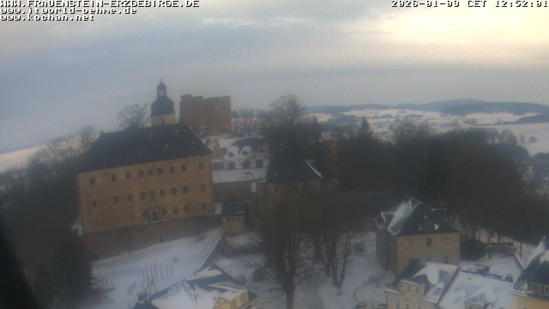 Archiv Foto Webcam Frauenstein / Erzgebirge