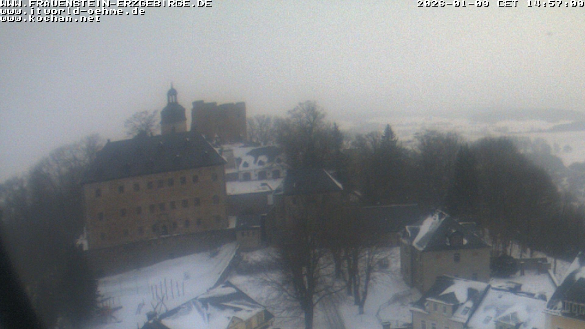 Archiv Foto Webcam Frauenstein / Erzgebirge