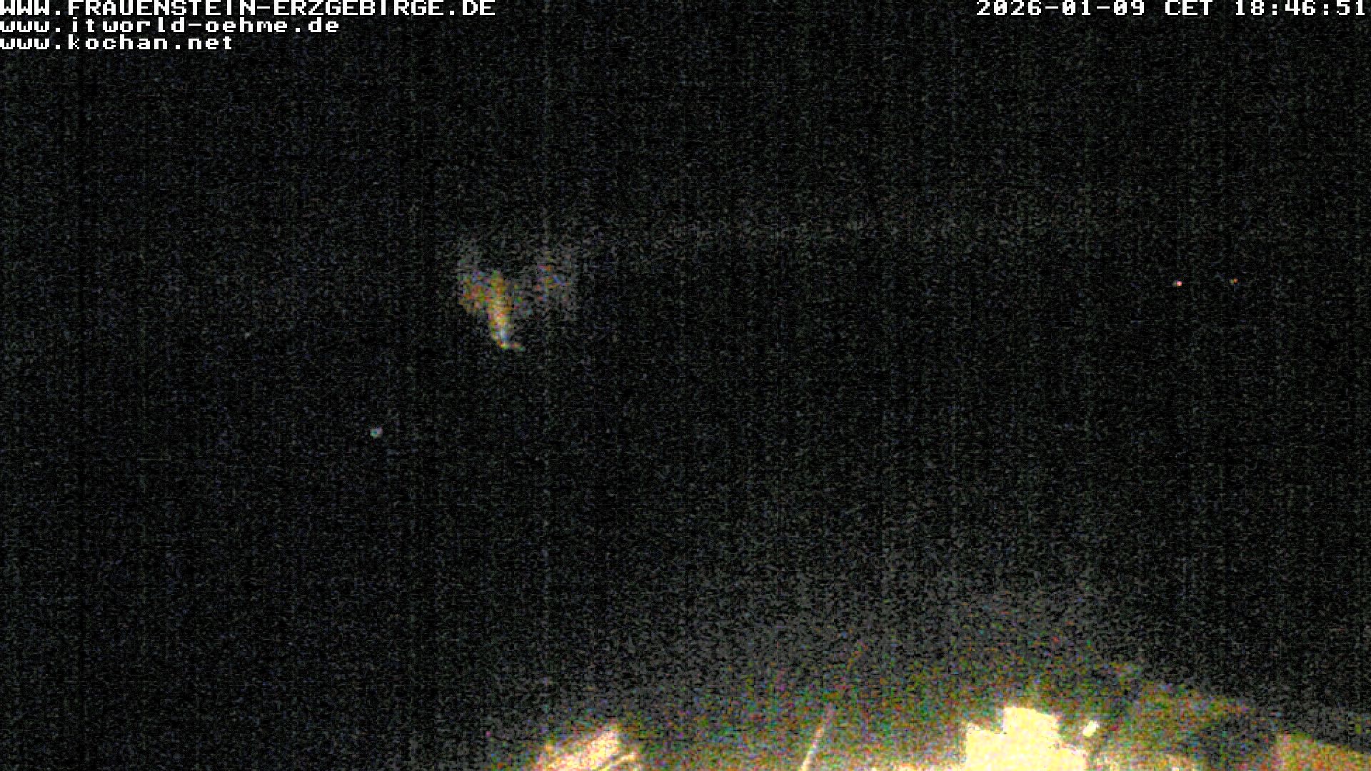 Archiv Foto Webcam Frauenstein / Erzgebirge