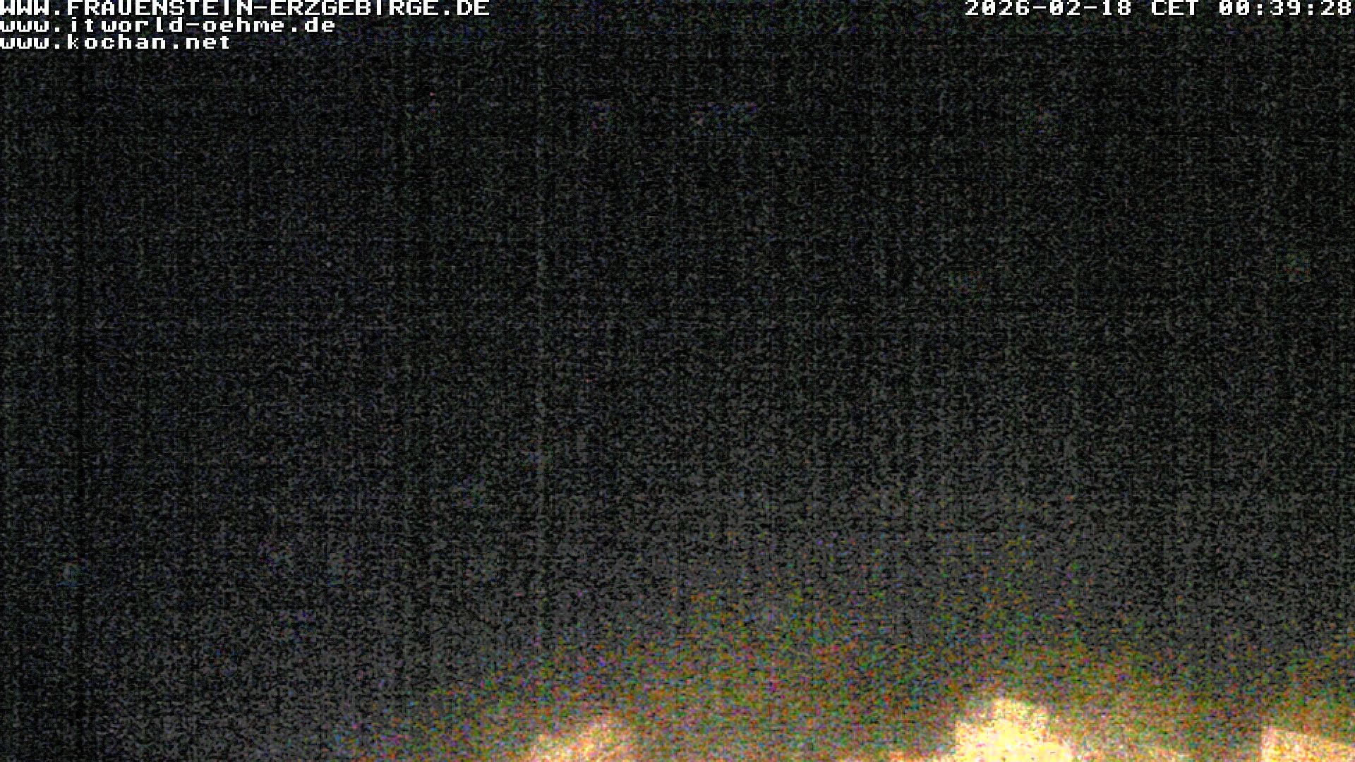 Archiv Foto Webcam Frauenstein / Erzgebirge