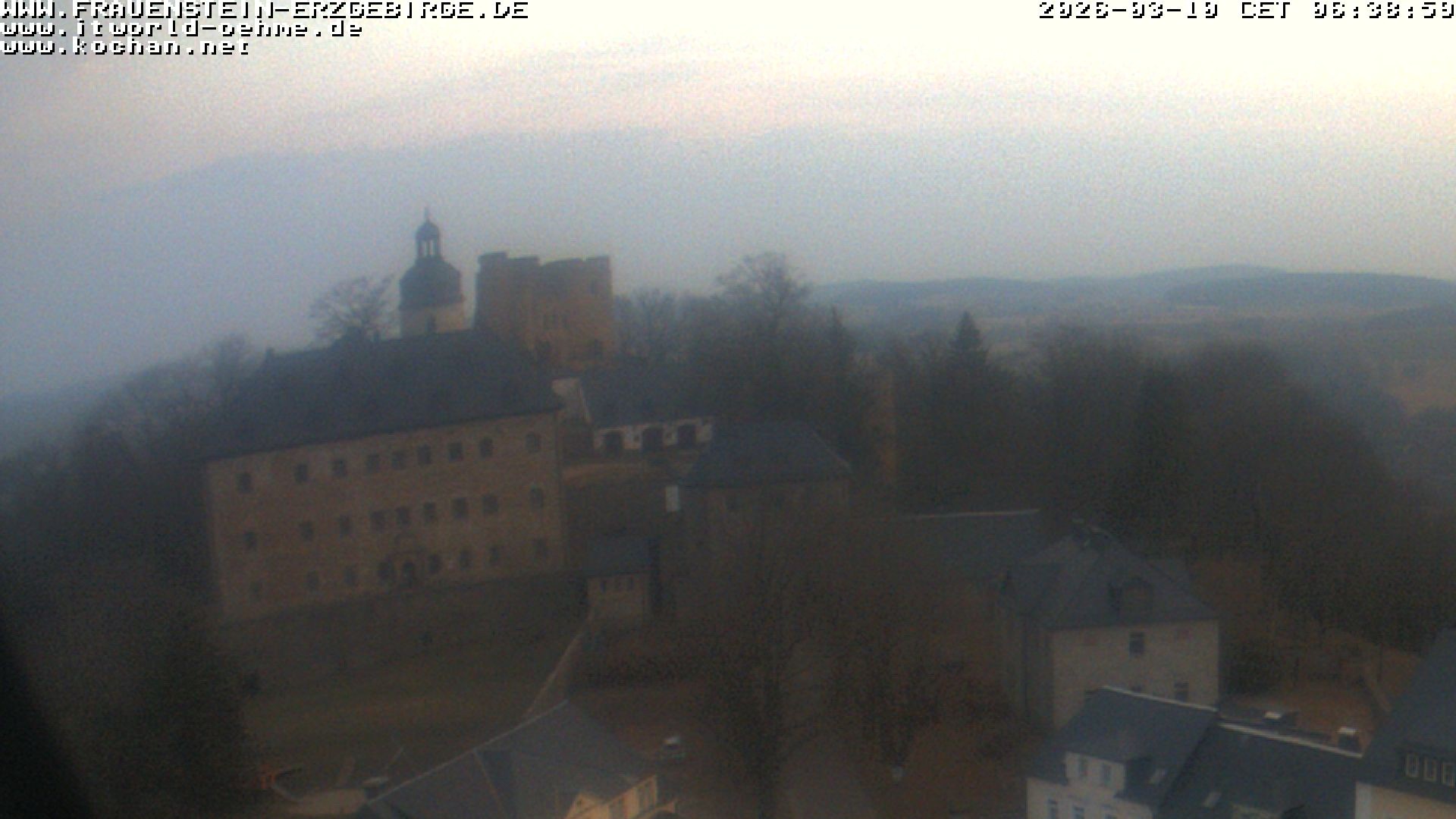 Archiv Foto Webcam Frauenstein / Erzgebirge