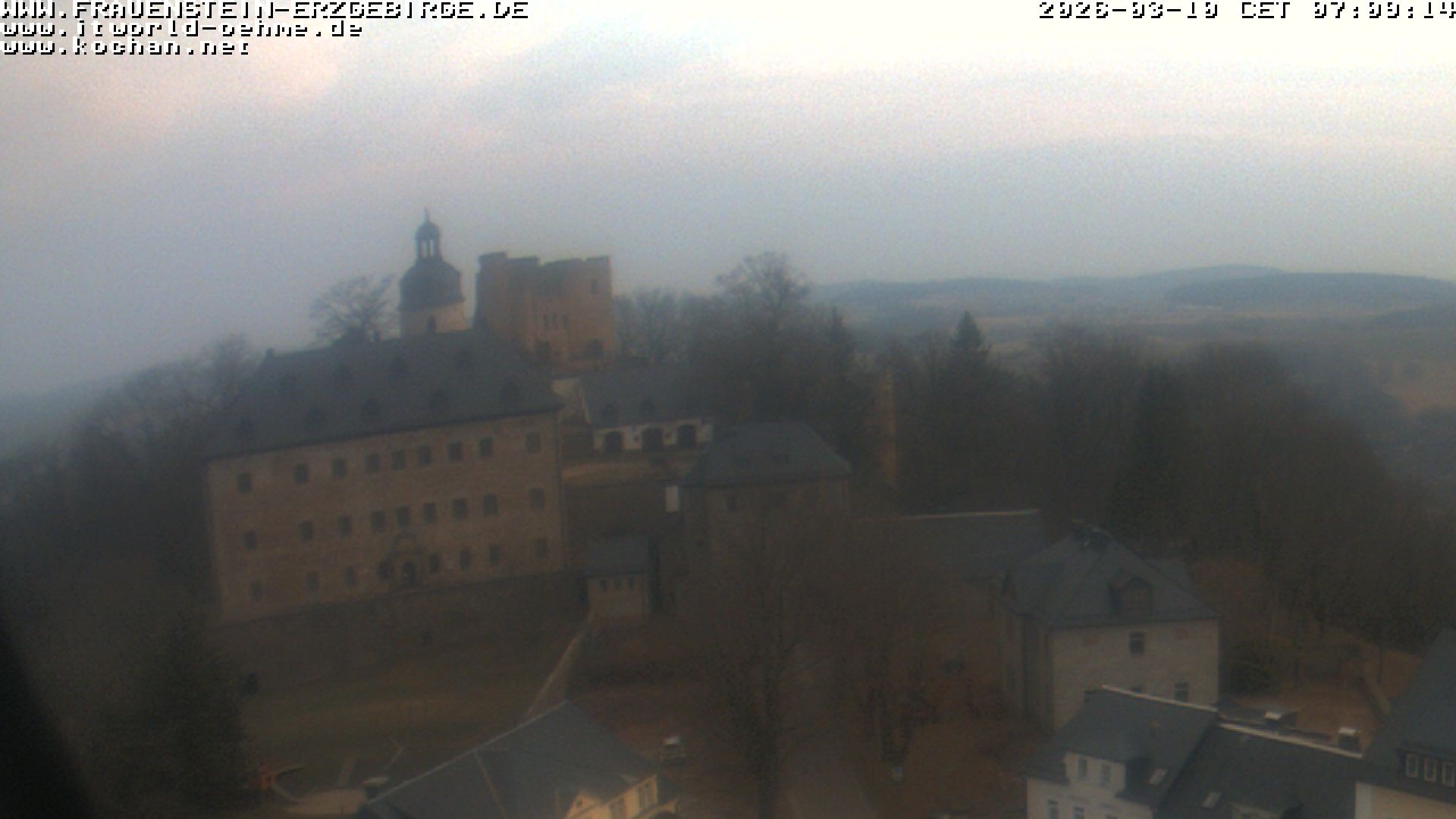 Archiv Foto Webcam Frauenstein / Erzgebirge