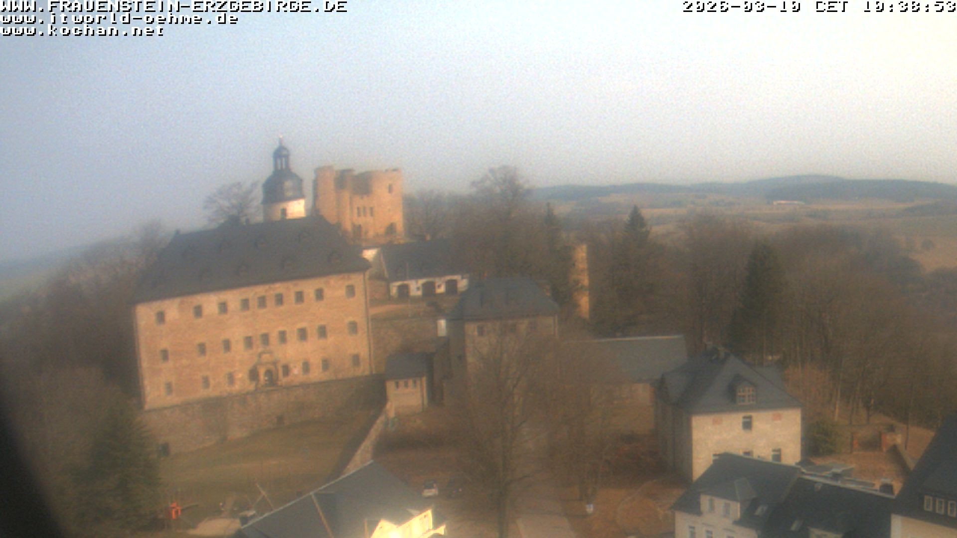 Archiv Foto Webcam Frauenstein / Erzgebirge