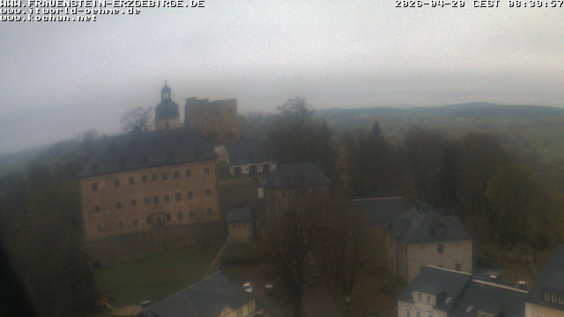 Archiv Foto Webcam Frauenstein / Erzgebirge