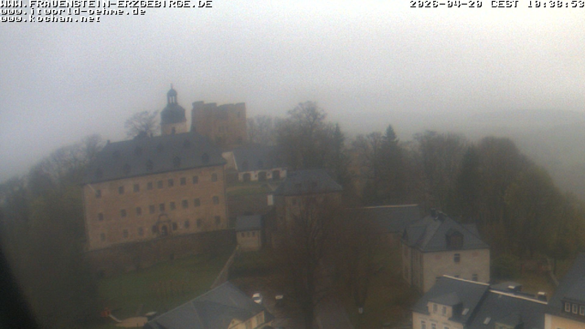 Archiv Foto Webcam Frauenstein / Erzgebirge