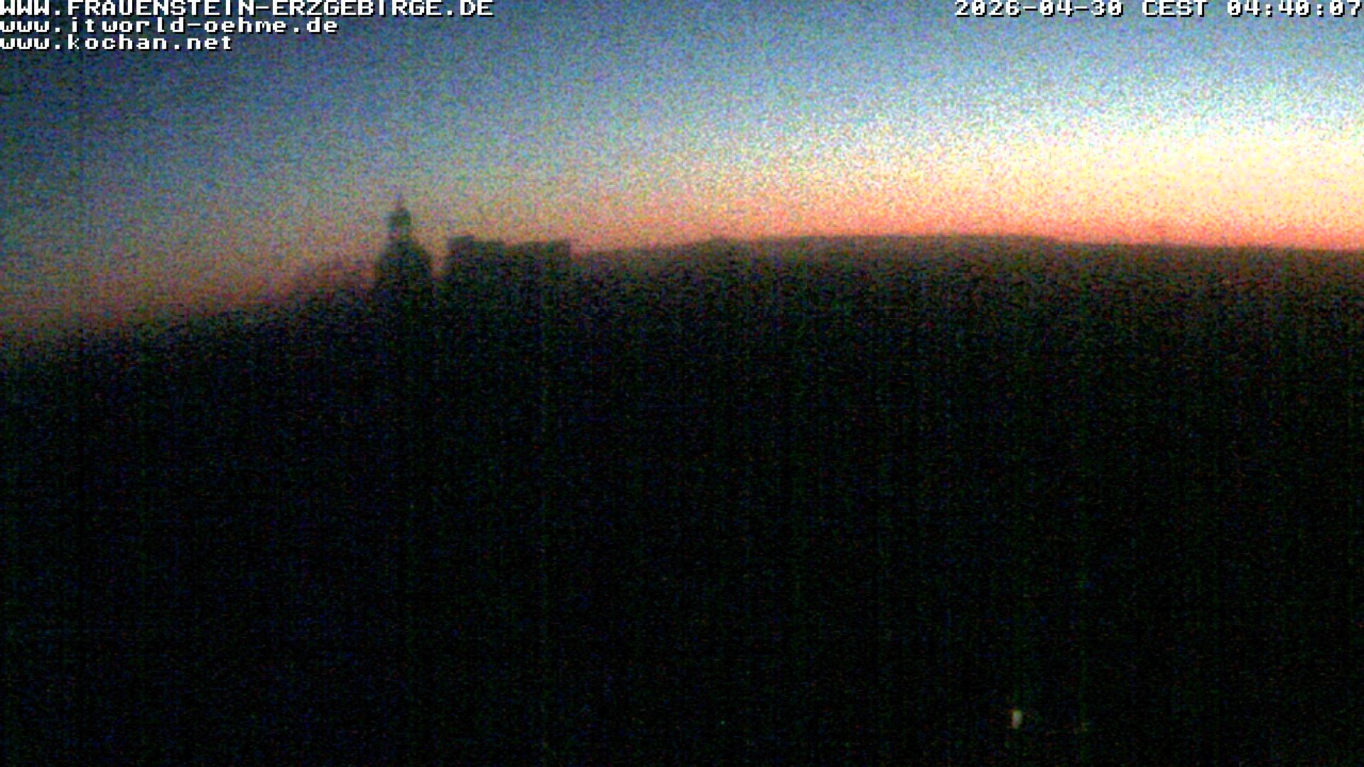Archiv Foto Webcam Frauenstein / Erzgebirge