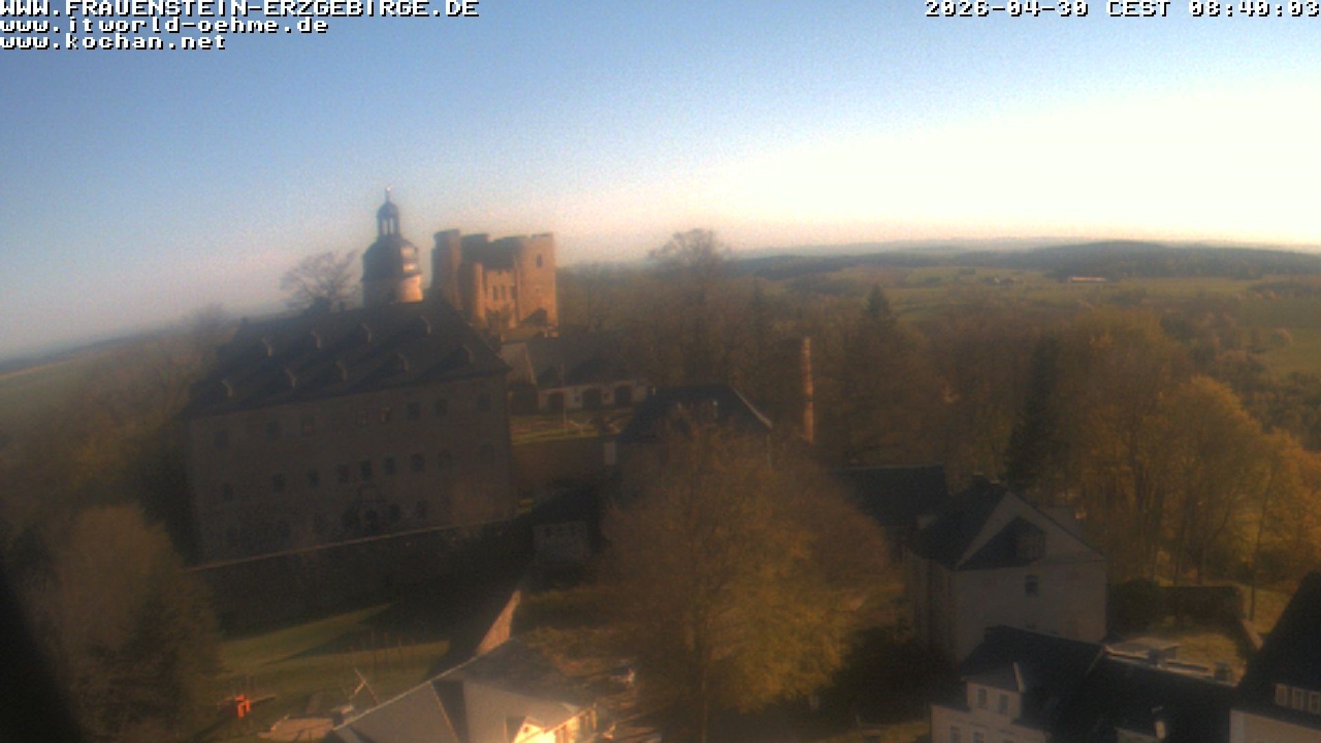 Archiv Foto Webcam Frauenstein / Erzgebirge