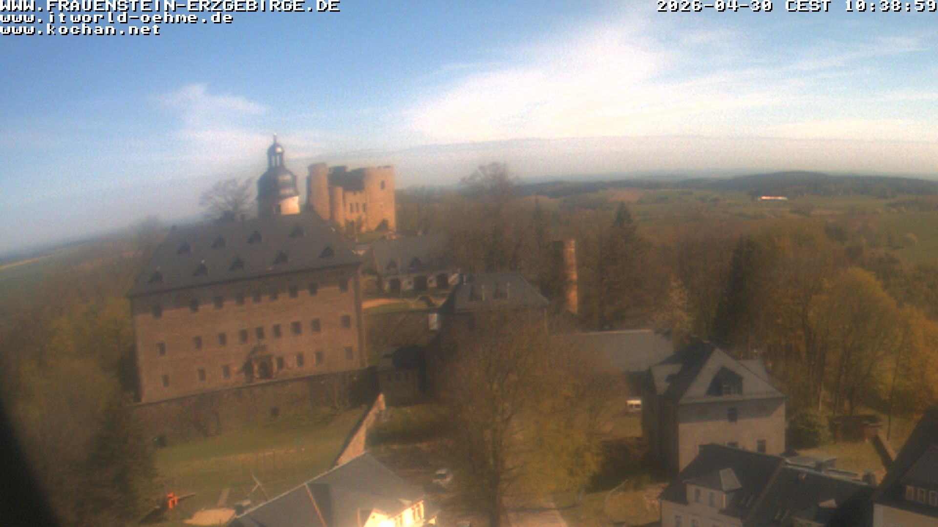 Archiv Foto Webcam Frauenstein / Erzgebirge