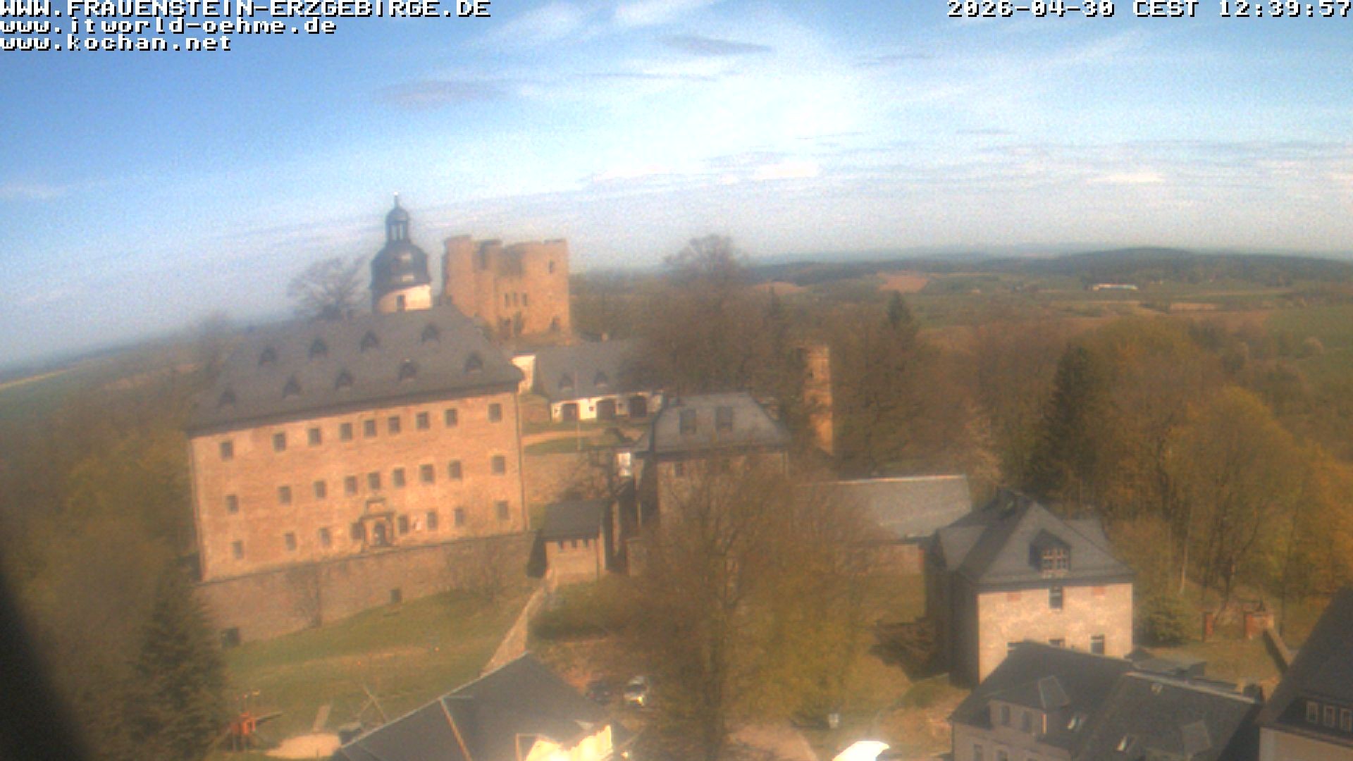 Archiv Foto Webcam Frauenstein / Erzgebirge