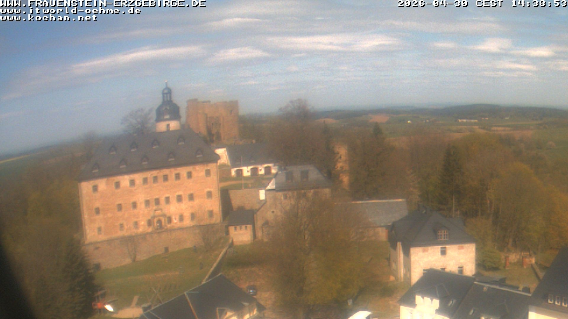 Archiv Foto Webcam Frauenstein / Erzgebirge
