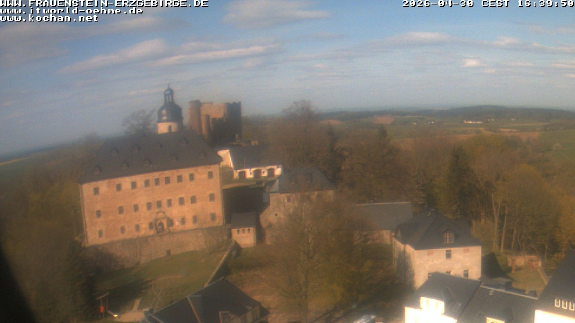 Archiv Foto Webcam Frauenstein / Erzgebirge