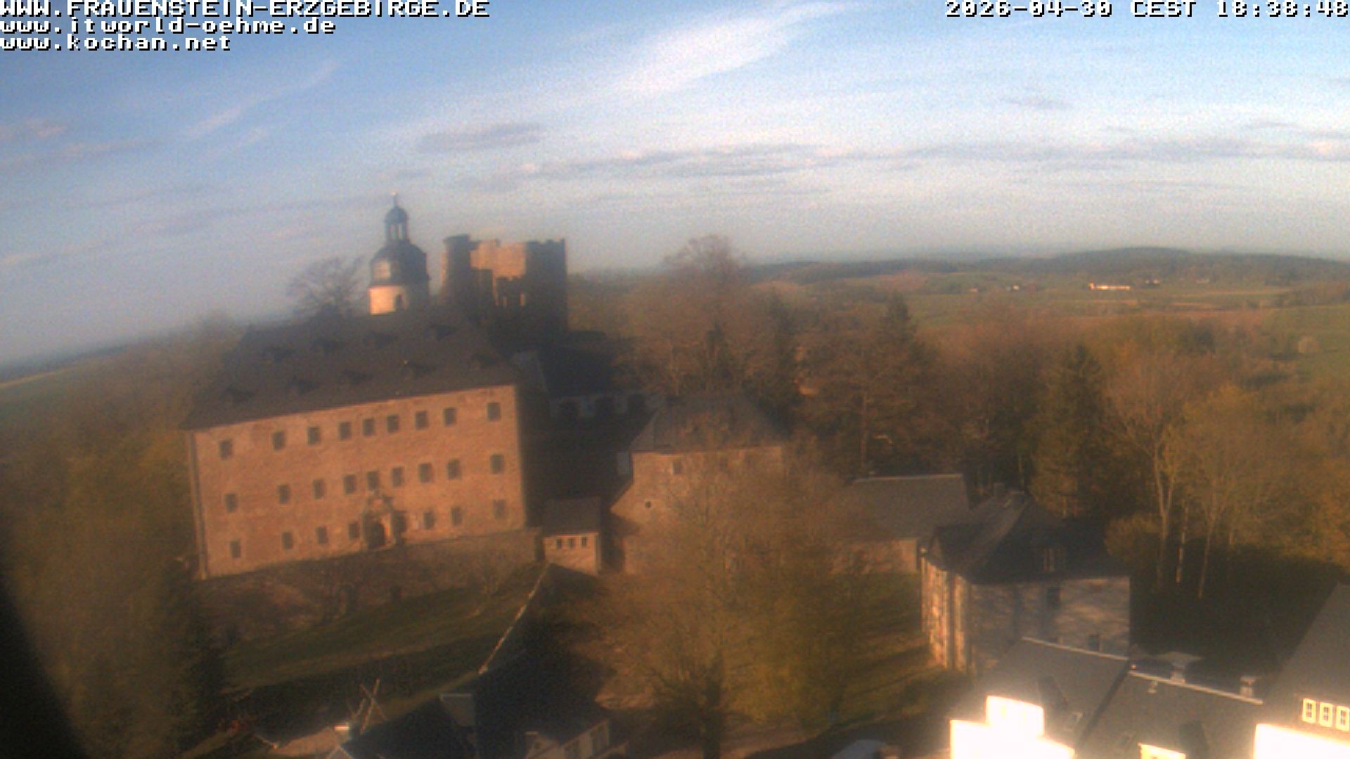 Archiv Foto Webcam Frauenstein / Erzgebirge