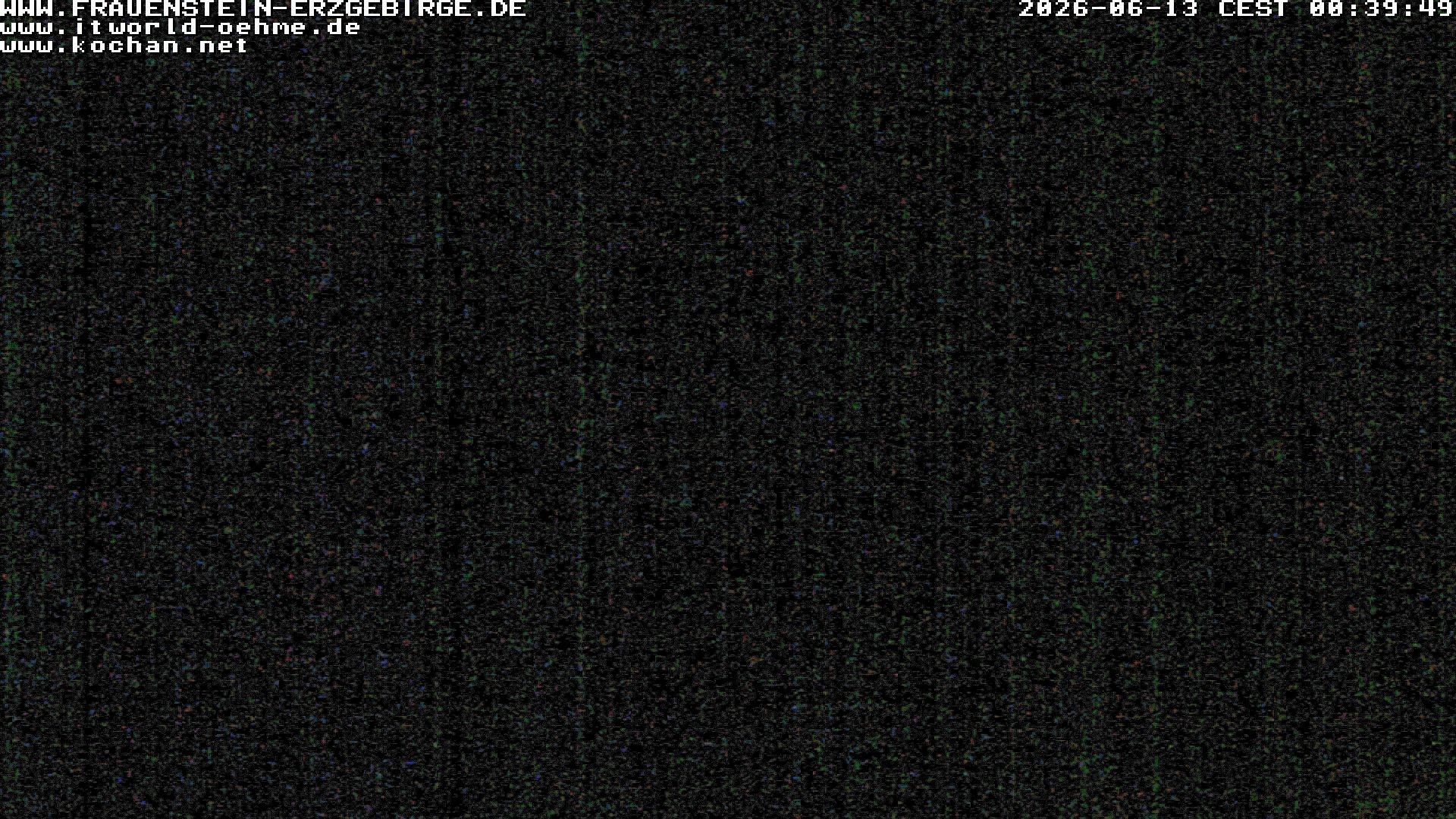 Archiv Foto Webcam Frauenstein / Erzgebirge