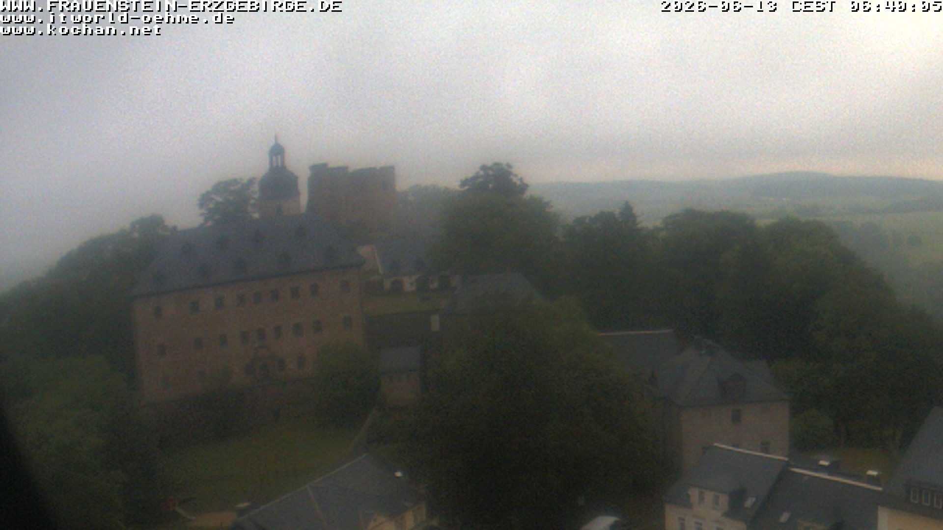 Archiv Foto Webcam Frauenstein / Erzgebirge