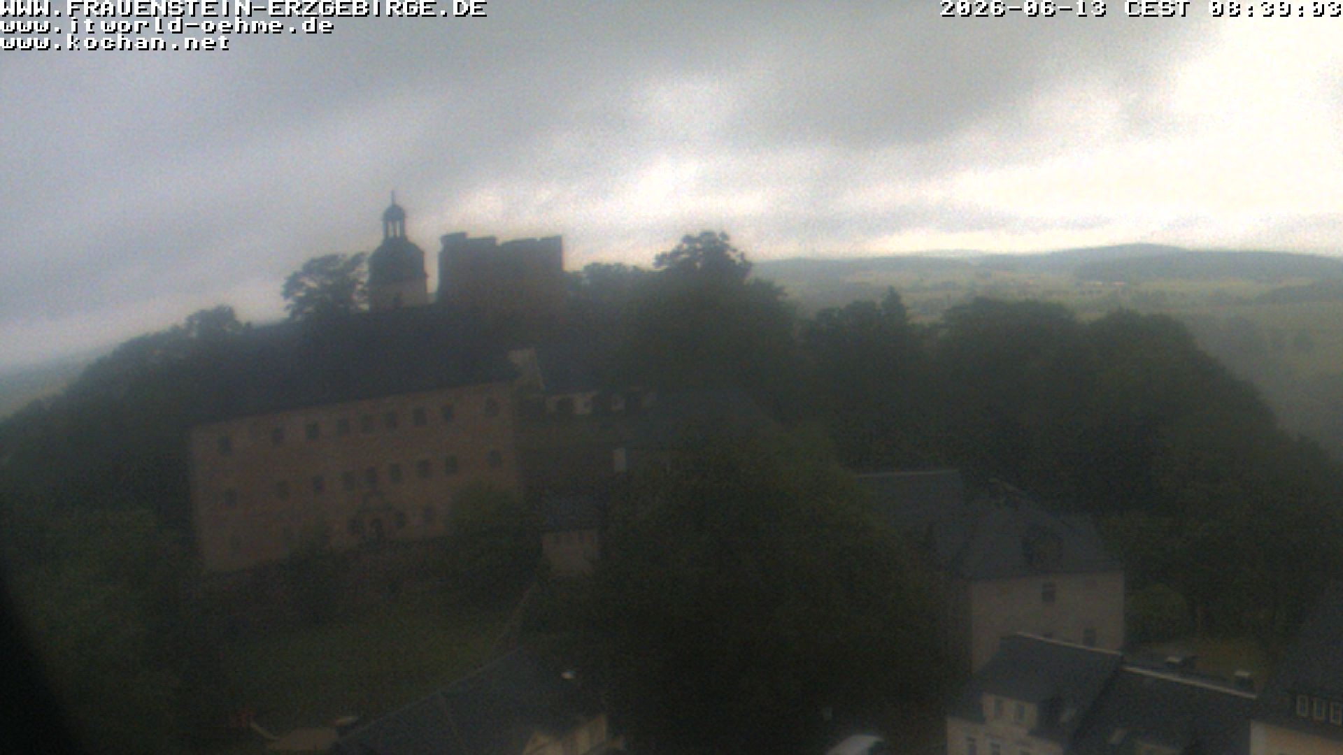 Archiv Foto Webcam Frauenstein / Erzgebirge