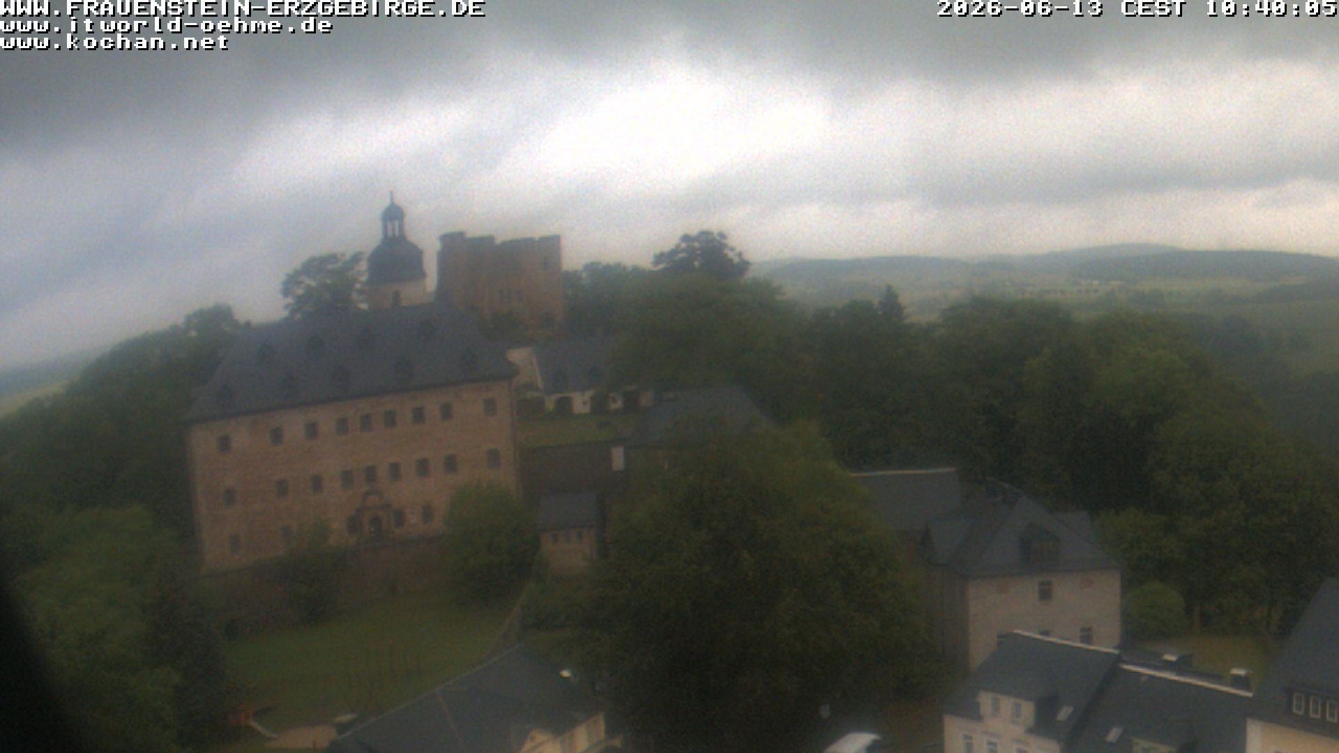 Archiv Foto Webcam Frauenstein / Erzgebirge