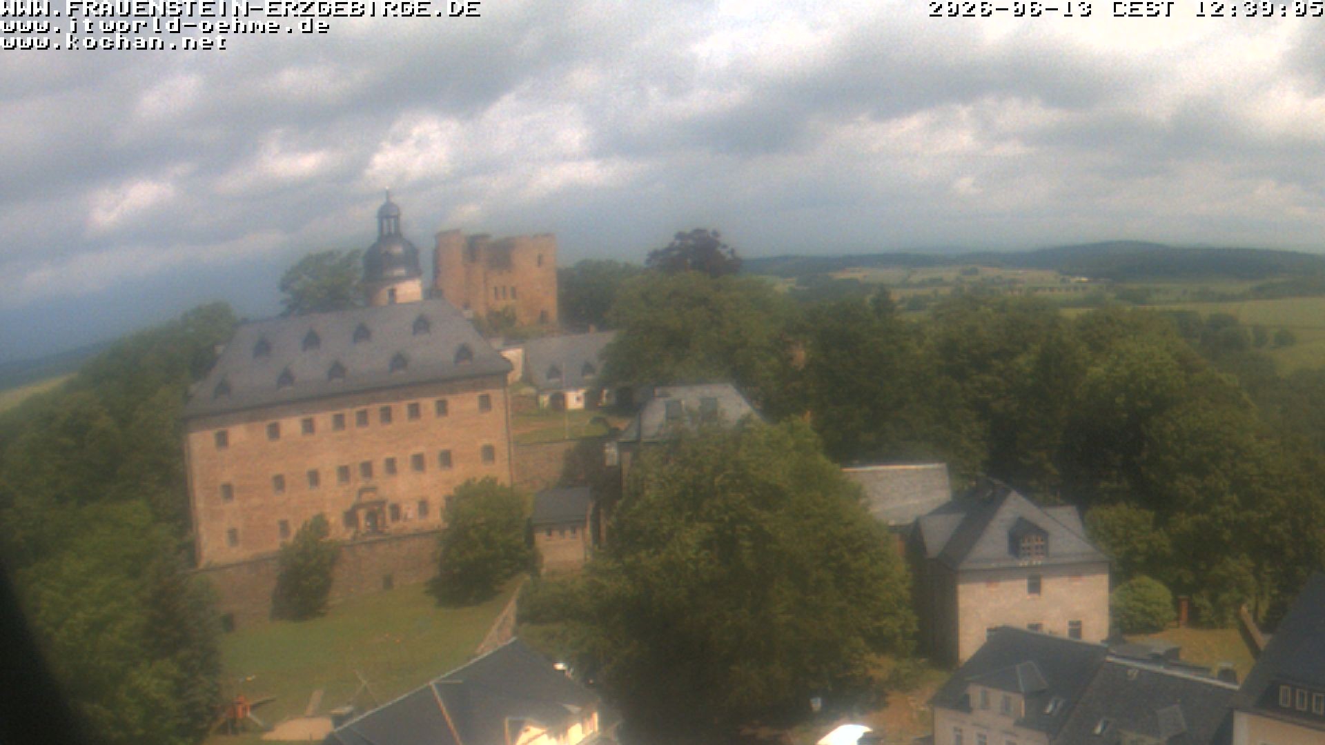 Archiv Foto Webcam Frauenstein / Erzgebirge