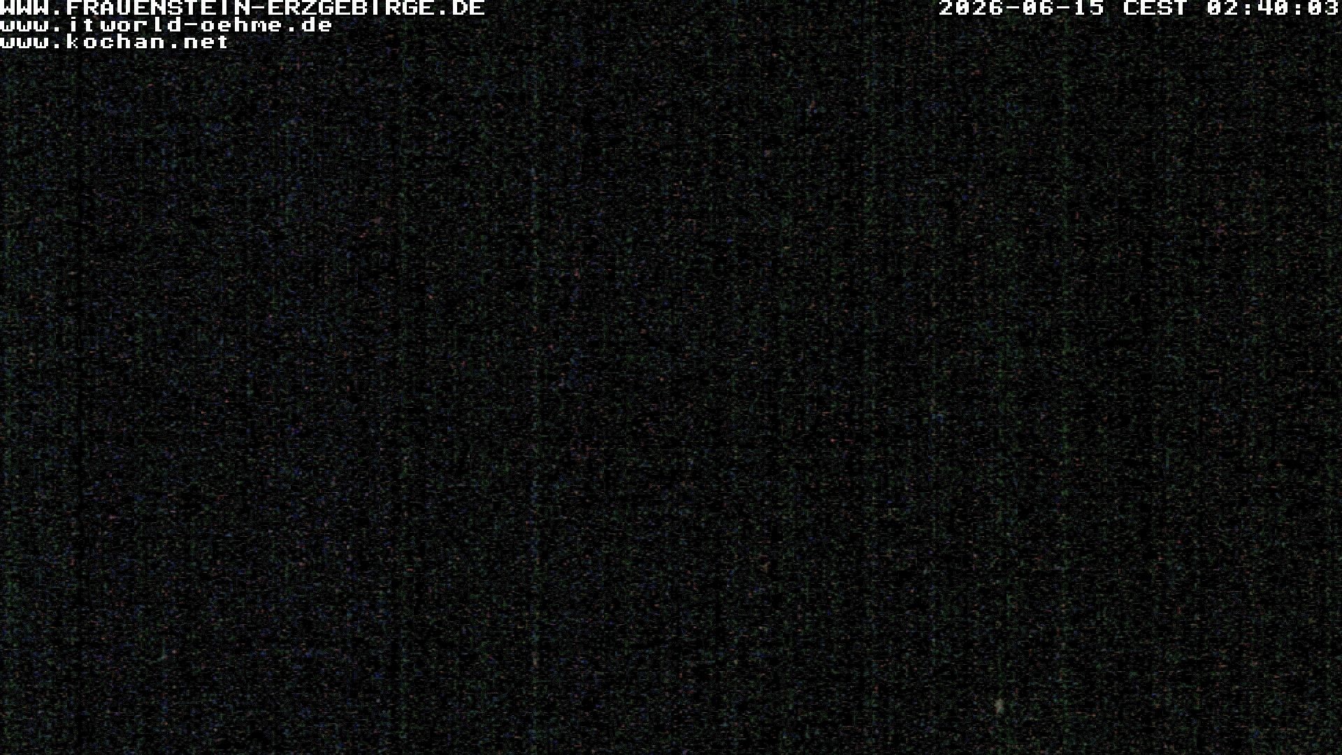 Archiv Foto Webcam Frauenstein / Erzgebirge