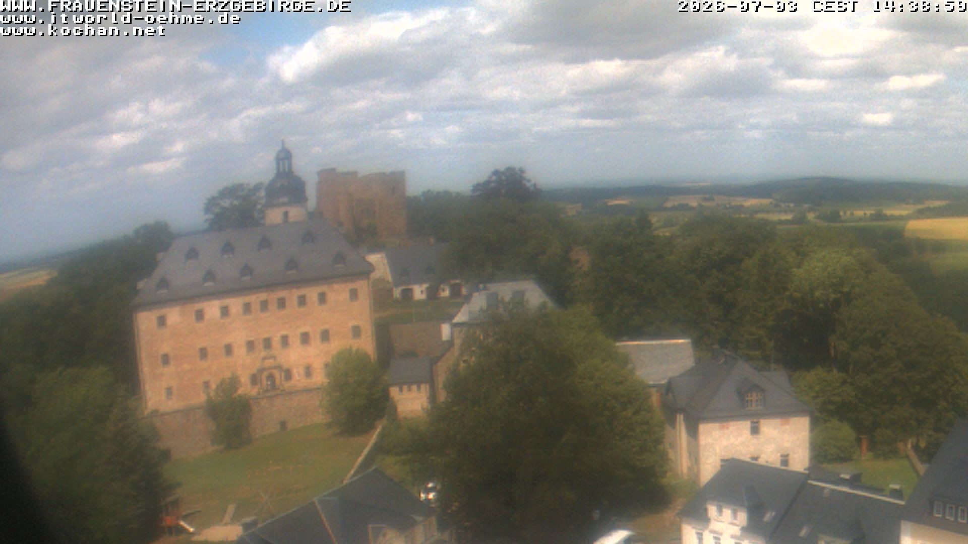 Archiv Foto Webcam Frauenstein / Erzgebirge