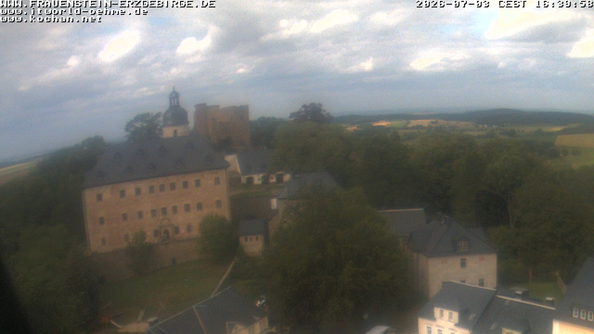 Archiv Foto Webcam Frauenstein / Erzgebirge