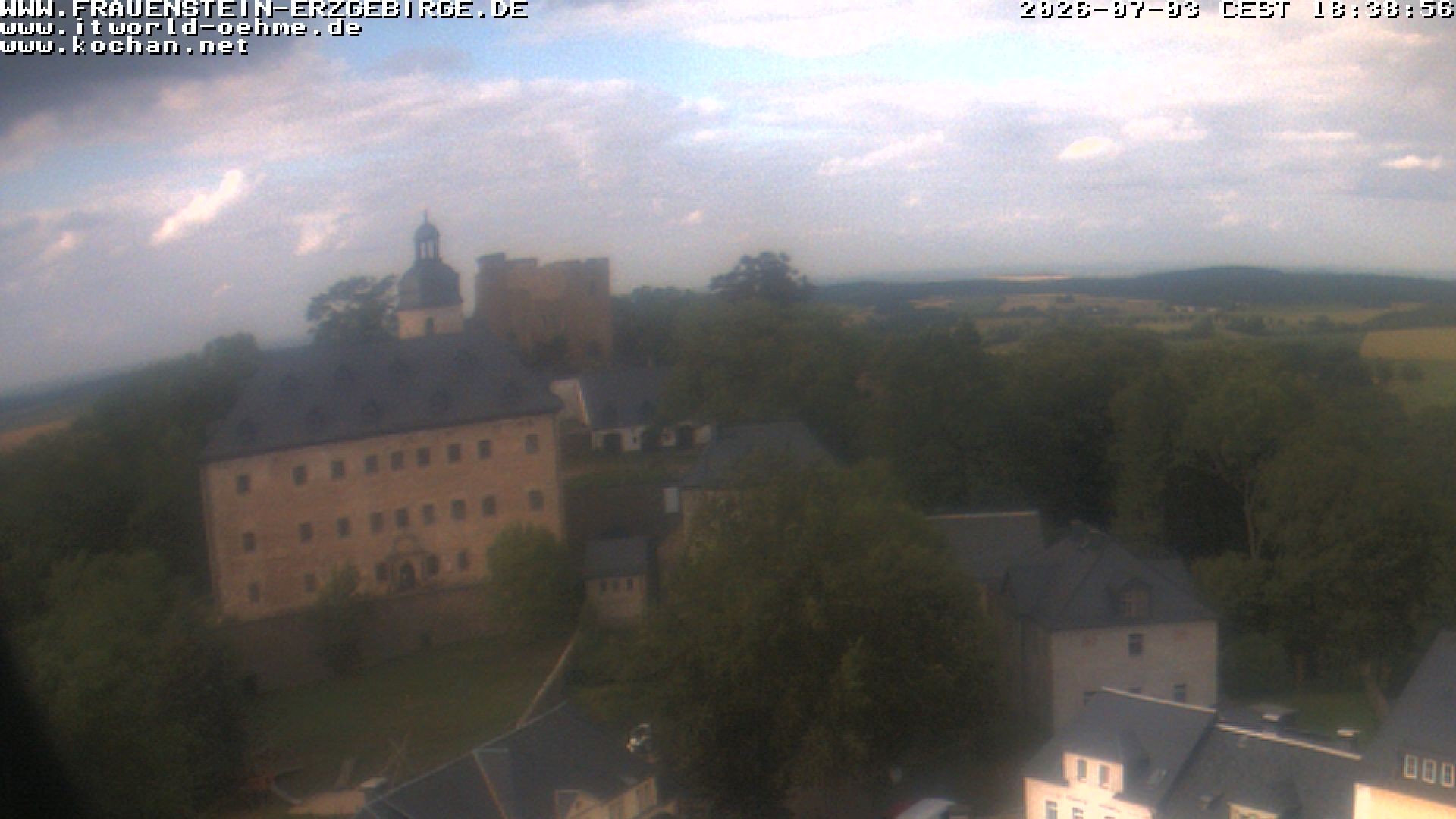 Archiv Foto Webcam Frauenstein / Erzgebirge