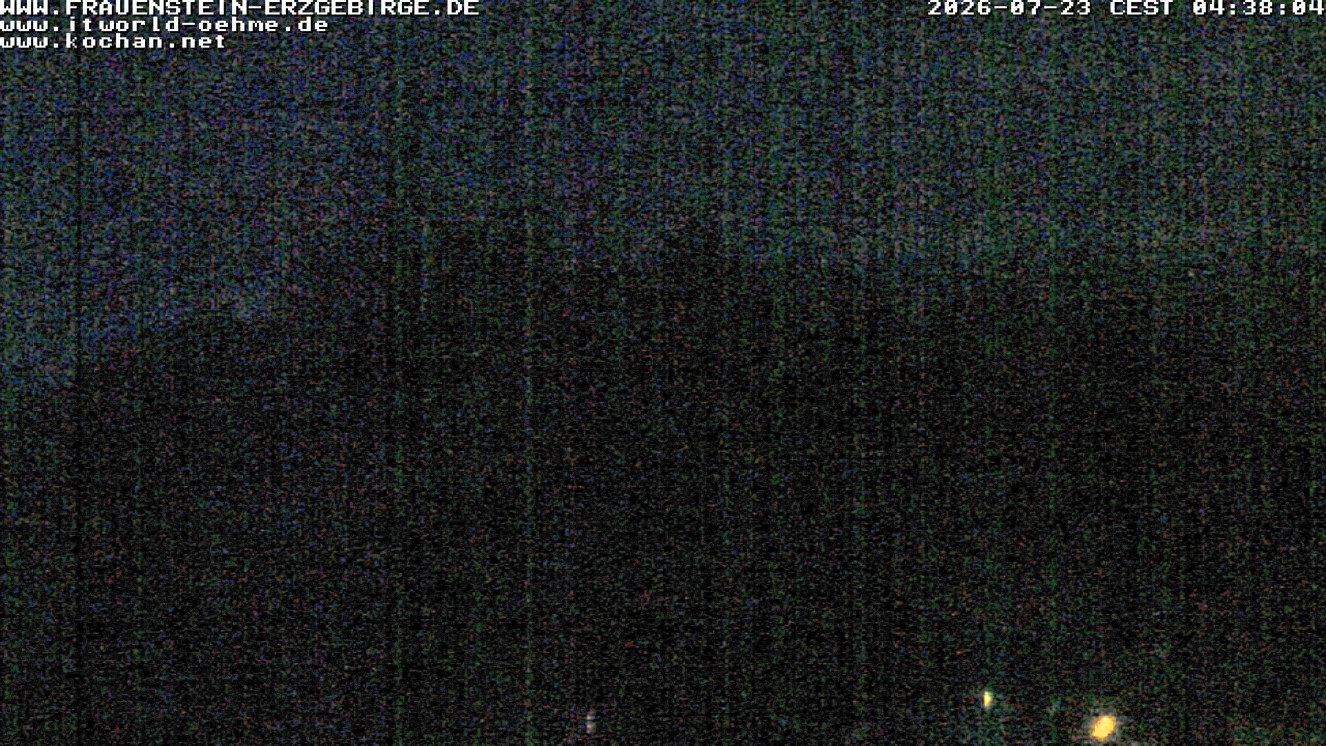 Archiv Foto Webcam Frauenstein / Erzgebirge