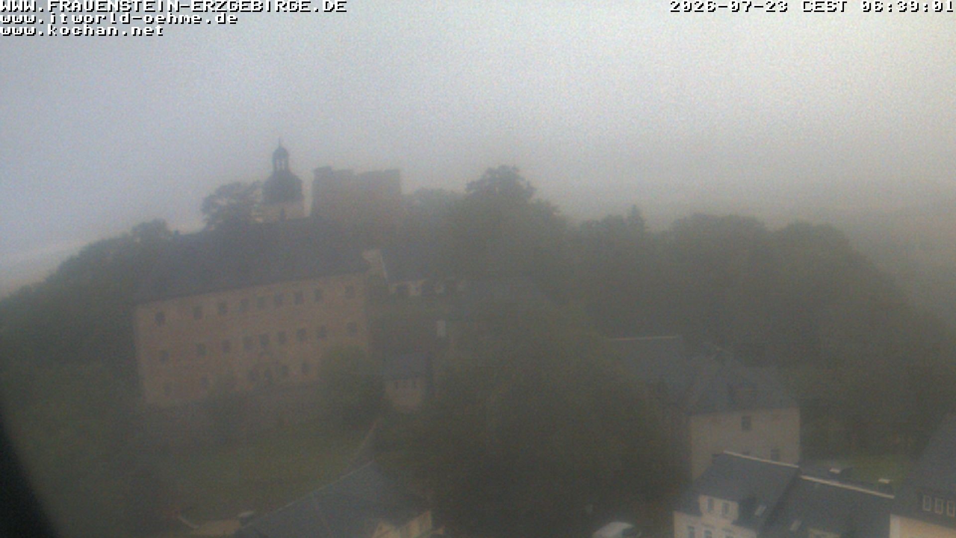 Archiv Foto Webcam Frauenstein / Erzgebirge