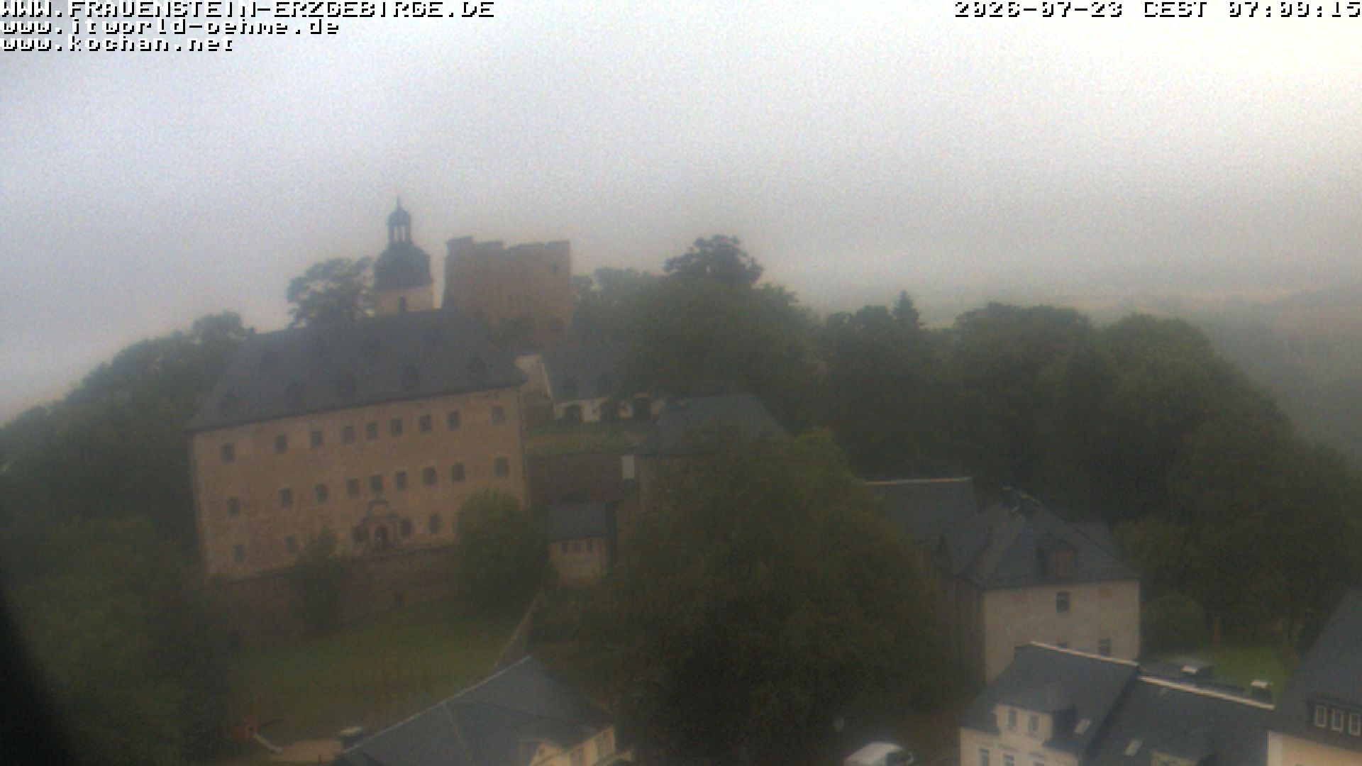 Archiv Foto Webcam Frauenstein / Erzgebirge