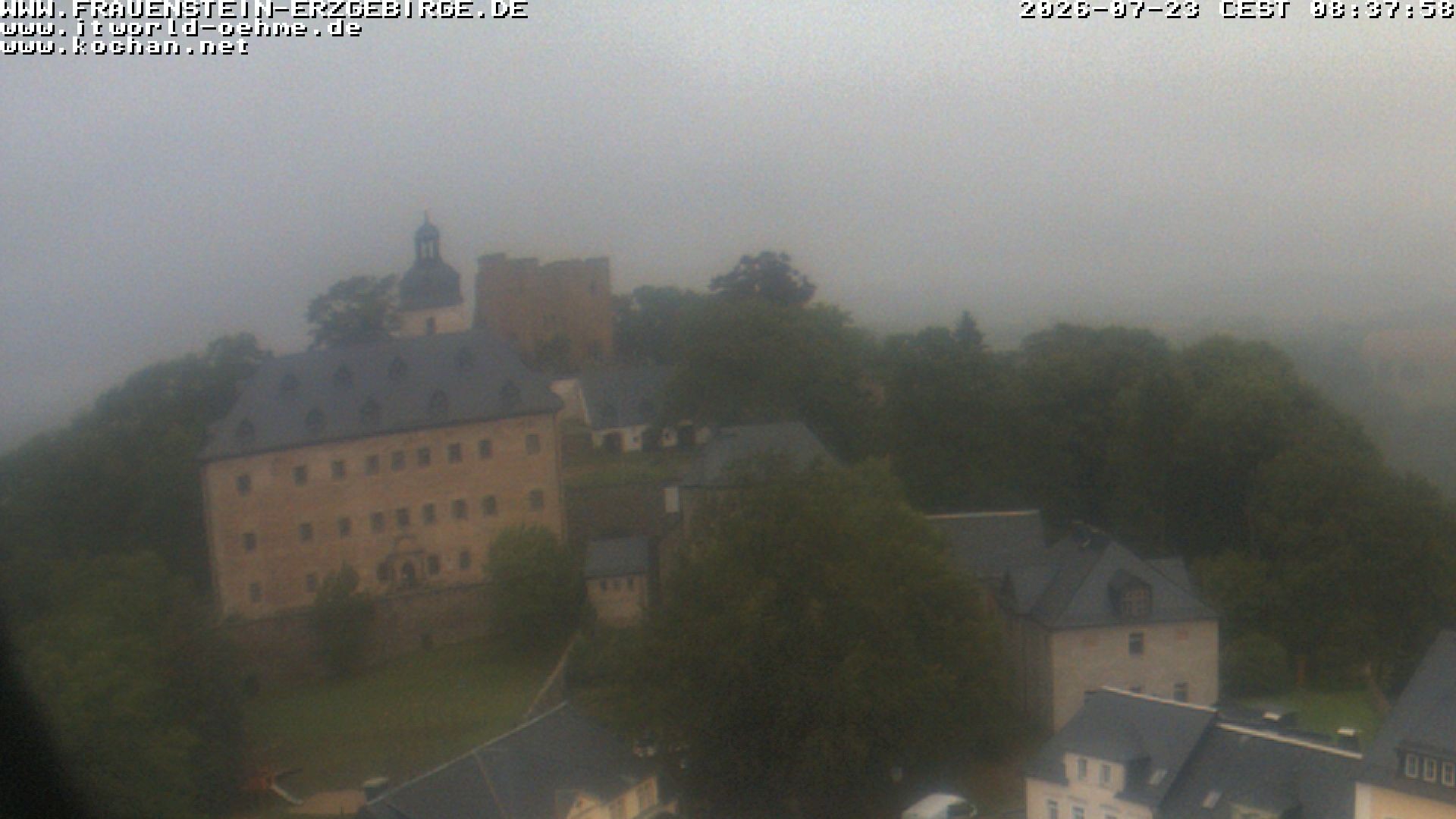 Archiv Foto Webcam Frauenstein / Erzgebirge