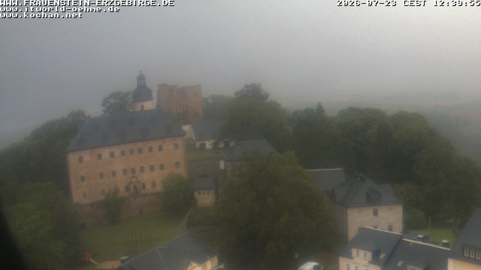 Archiv Foto Webcam Frauenstein / Erzgebirge