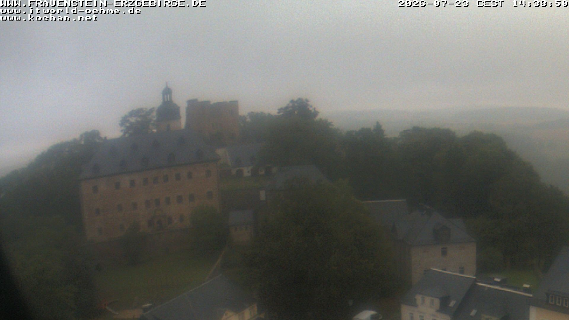 Archiv Foto Webcam Frauenstein / Erzgebirge