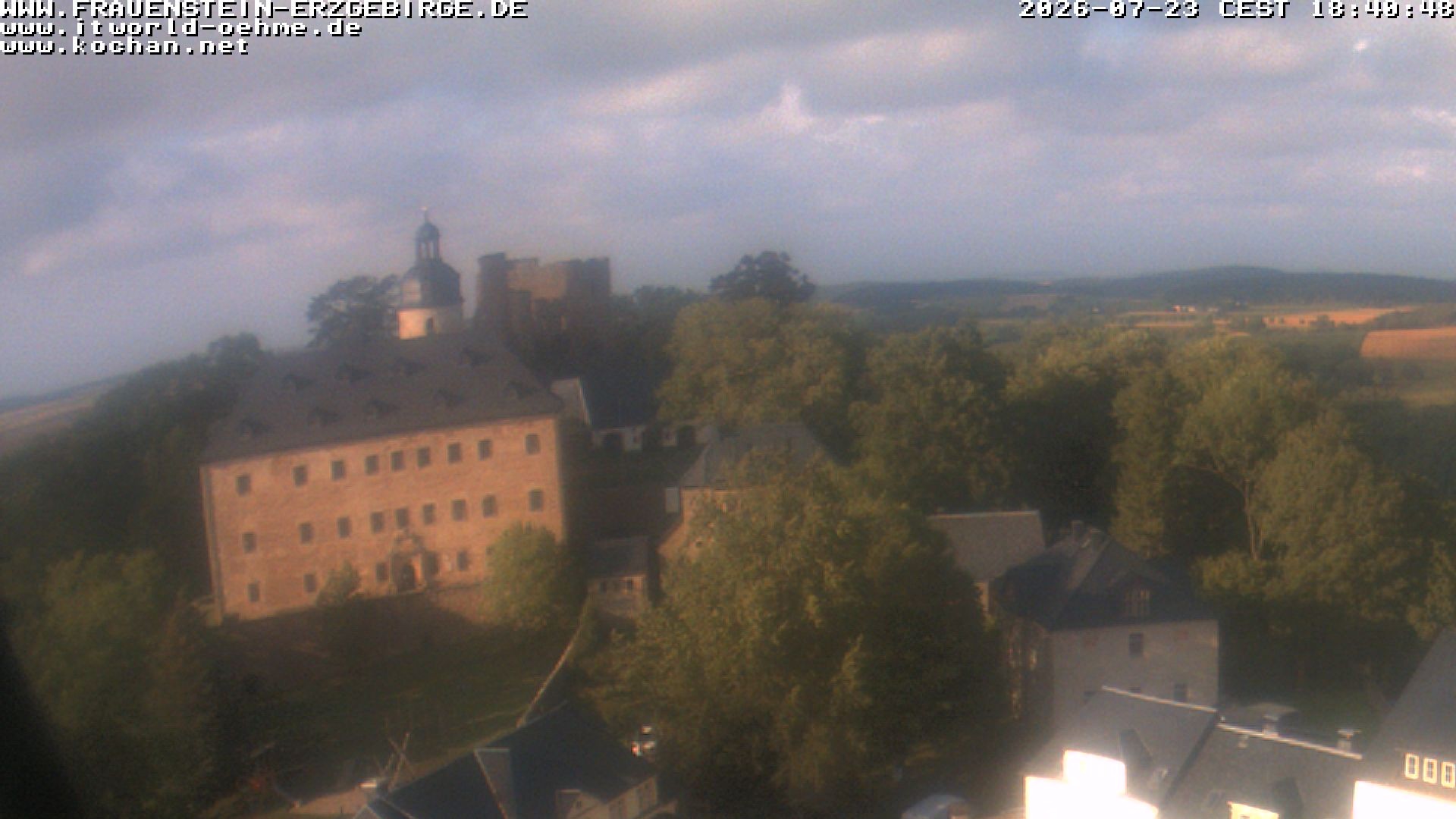 Archiv Foto Webcam Frauenstein / Erzgebirge