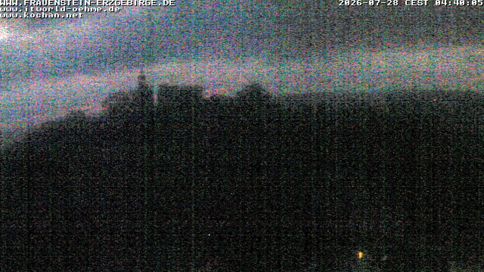 Archiv Foto Webcam Frauenstein / Erzgebirge