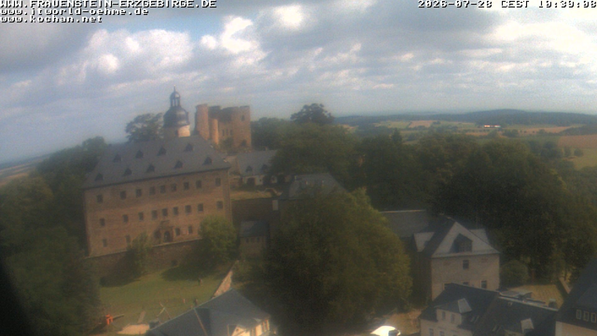 Archiv Foto Webcam Frauenstein / Erzgebirge