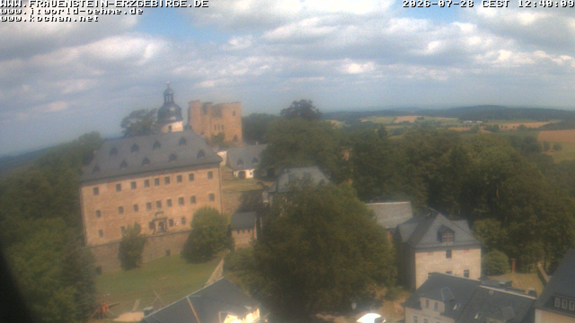 Archiv Foto Webcam Frauenstein / Erzgebirge