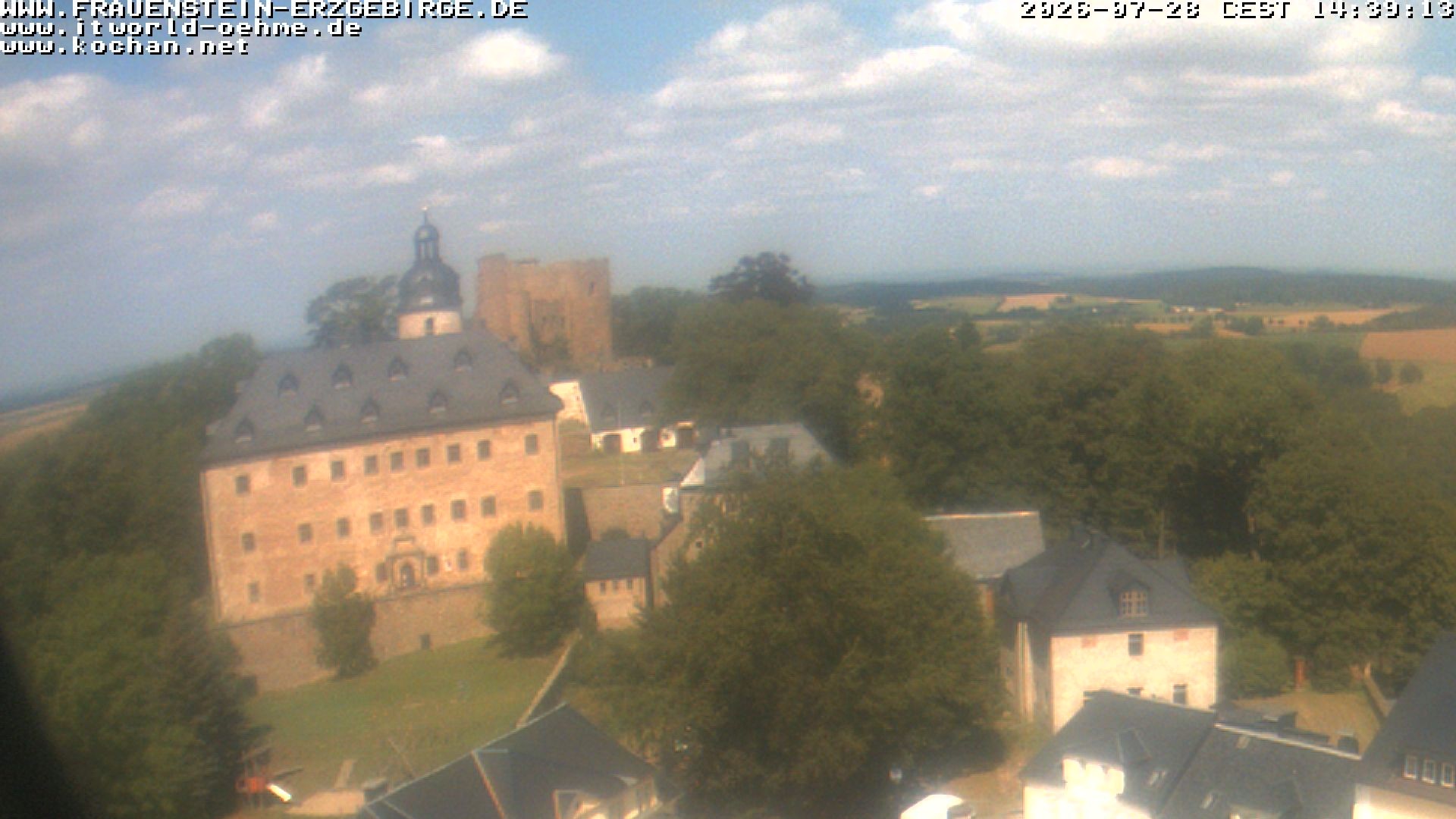 Archiv Foto Webcam Frauenstein / Erzgebirge