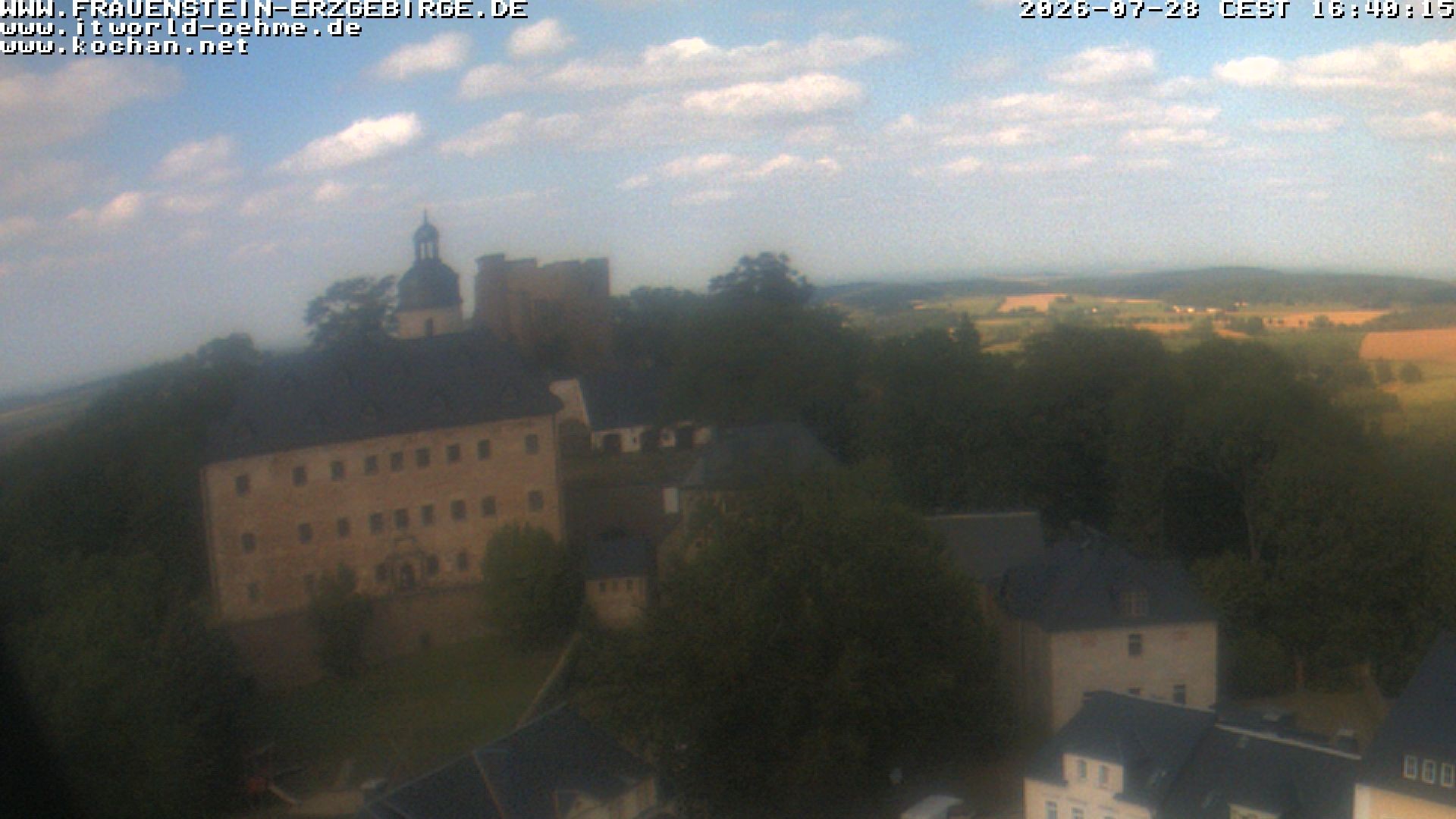 Archiv Foto Webcam Frauenstein / Erzgebirge