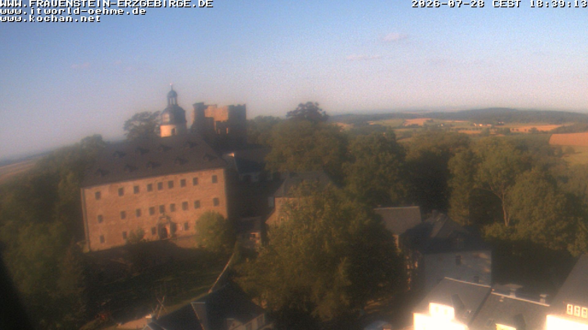Archiv Foto Webcam Frauenstein / Erzgebirge
