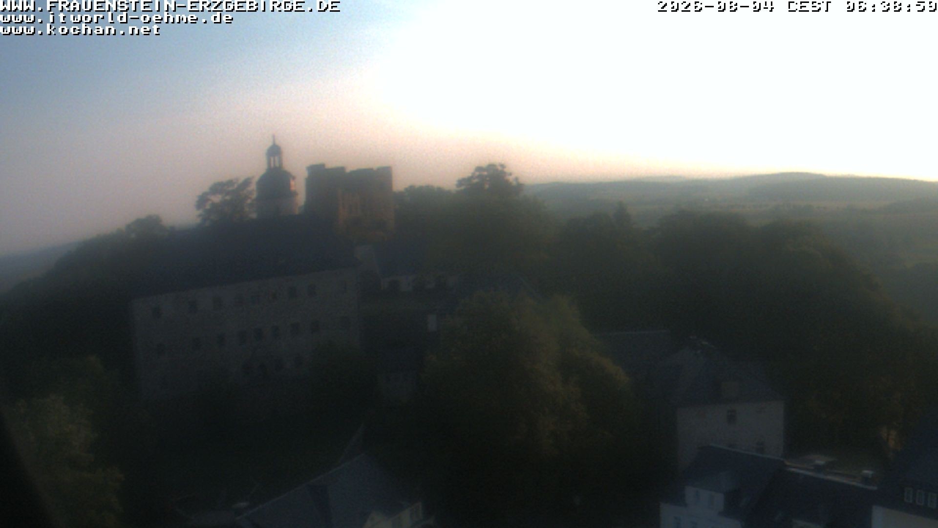 Archiv Foto Webcam Frauenstein / Erzgebirge