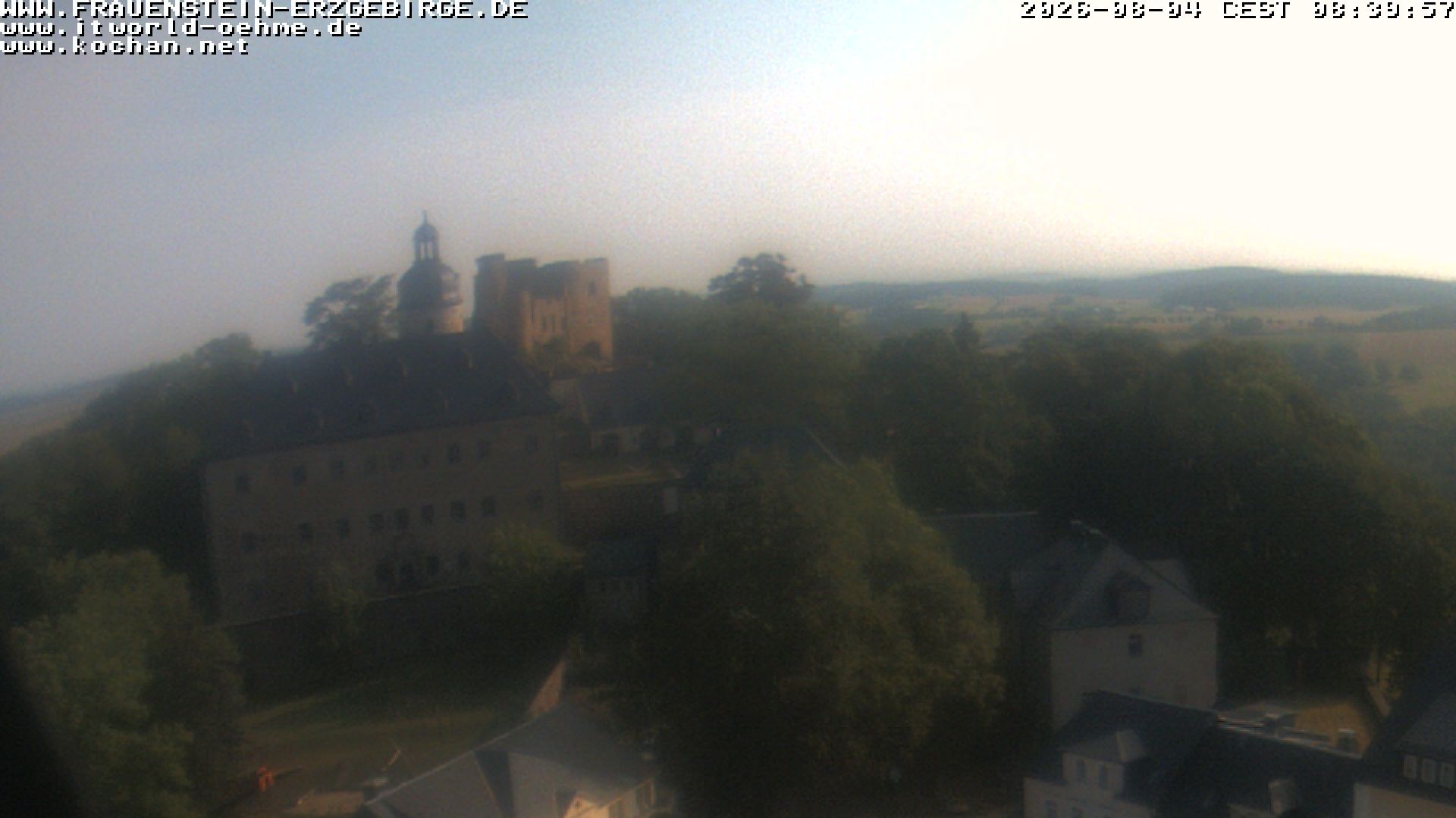 Archiv Foto Webcam Frauenstein / Erzgebirge