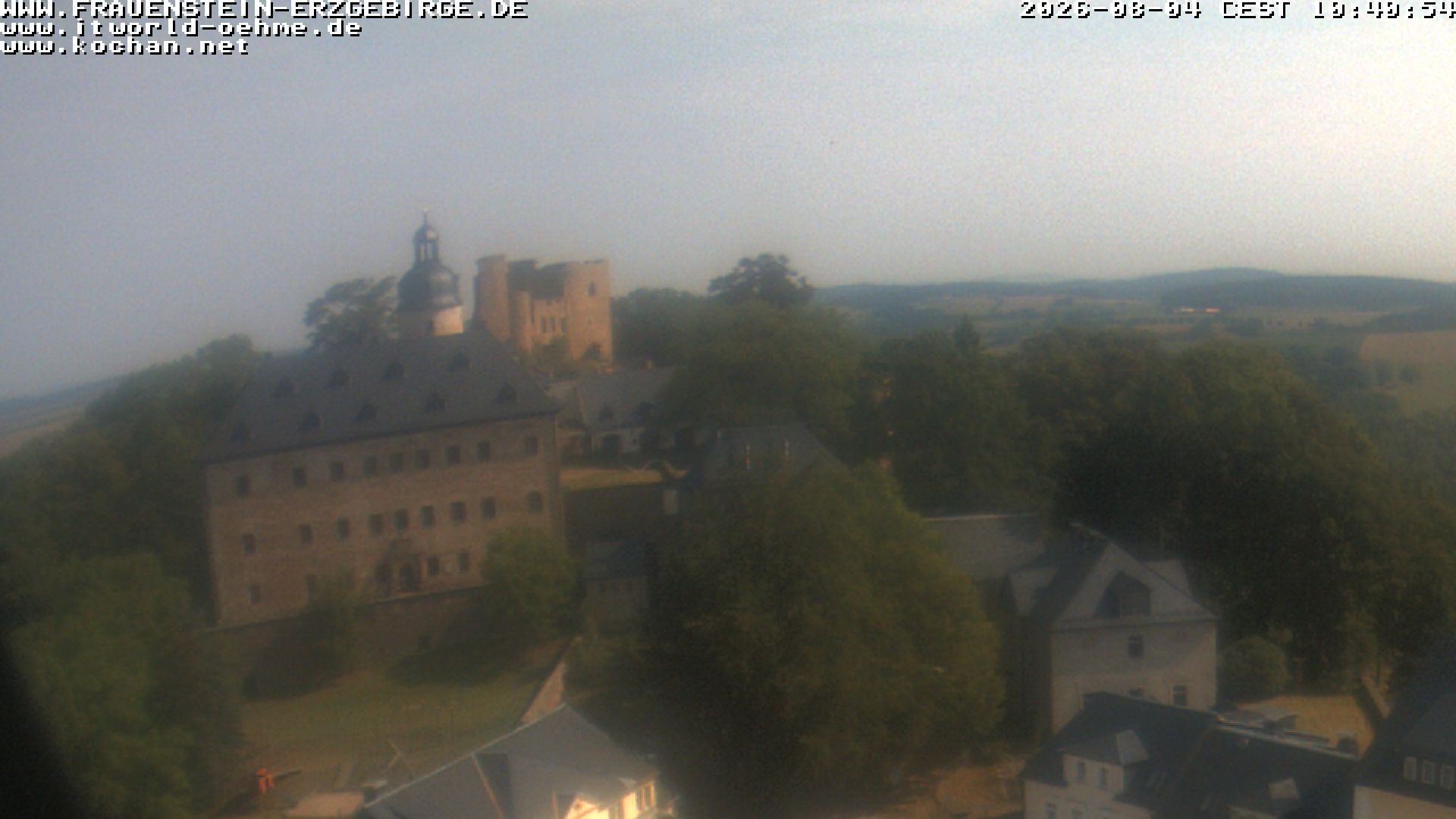 Archiv Foto Webcam Frauenstein / Erzgebirge