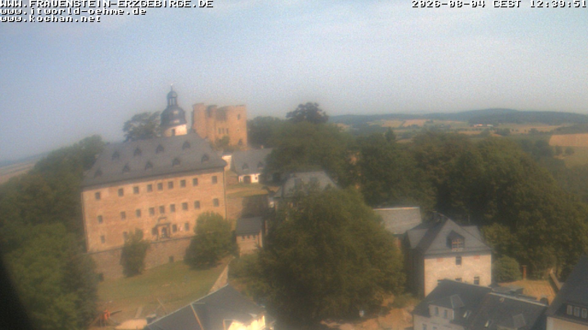 Archiv Foto Webcam Frauenstein / Erzgebirge
