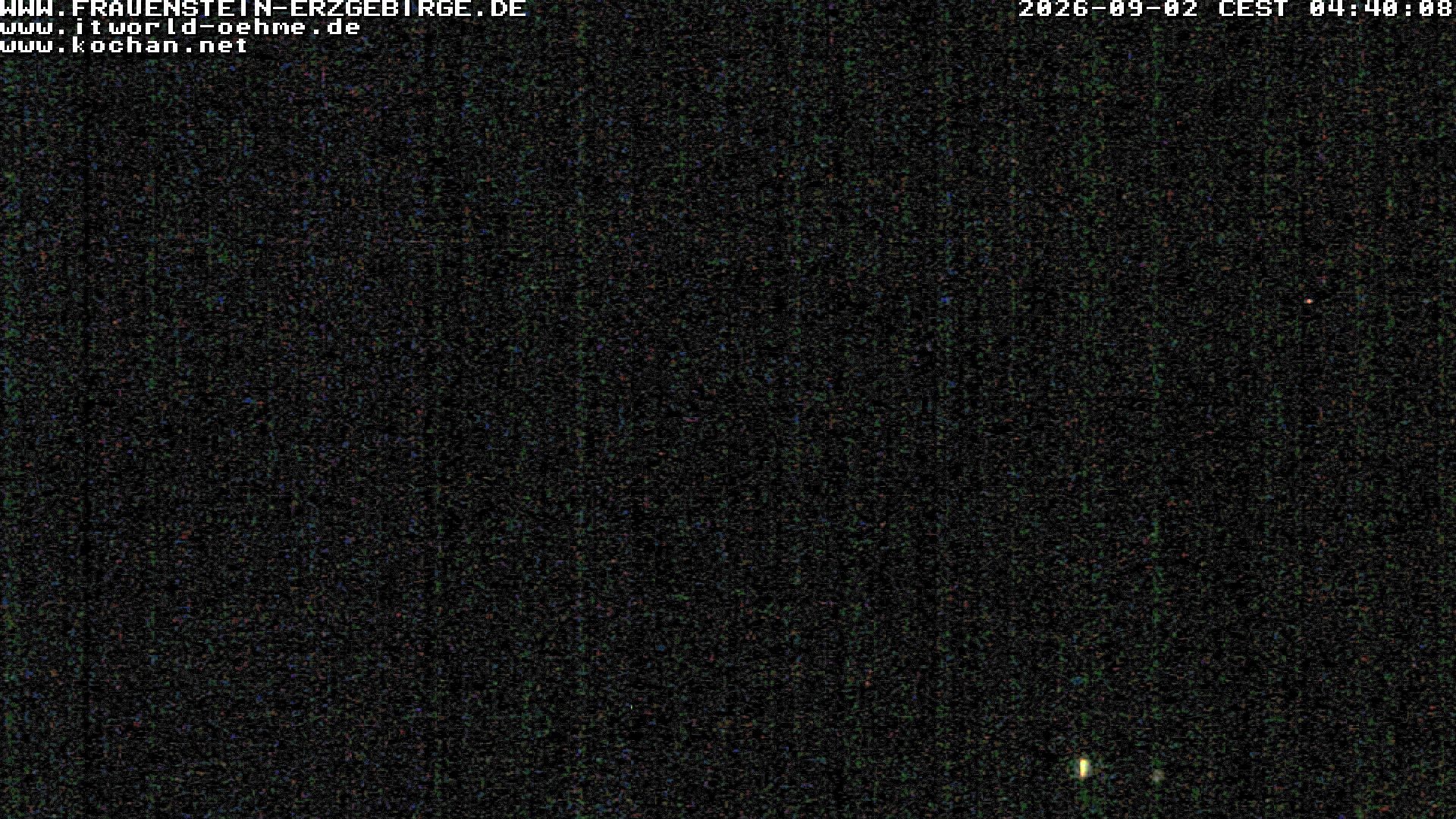 Archiv Foto Webcam Frauenstein / Erzgebirge