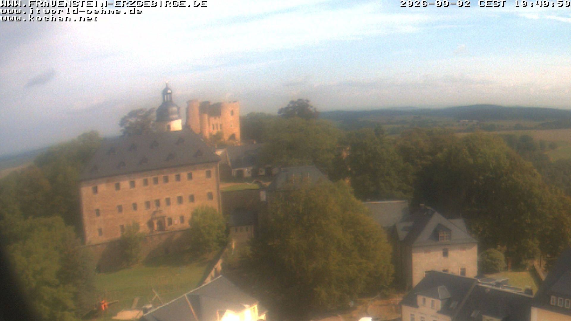 Archiv Foto Webcam Frauenstein / Erzgebirge