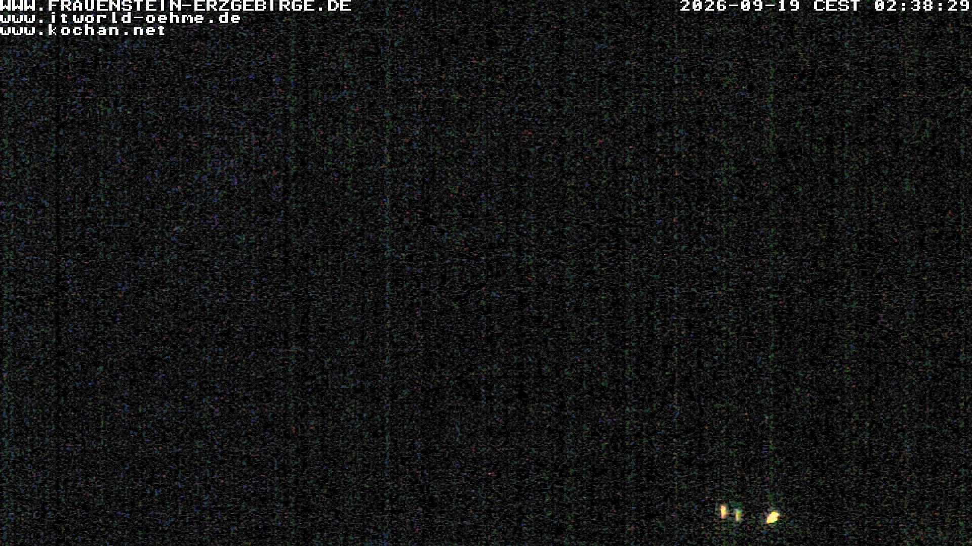 Archiv Foto Webcam Frauenstein / Erzgebirge