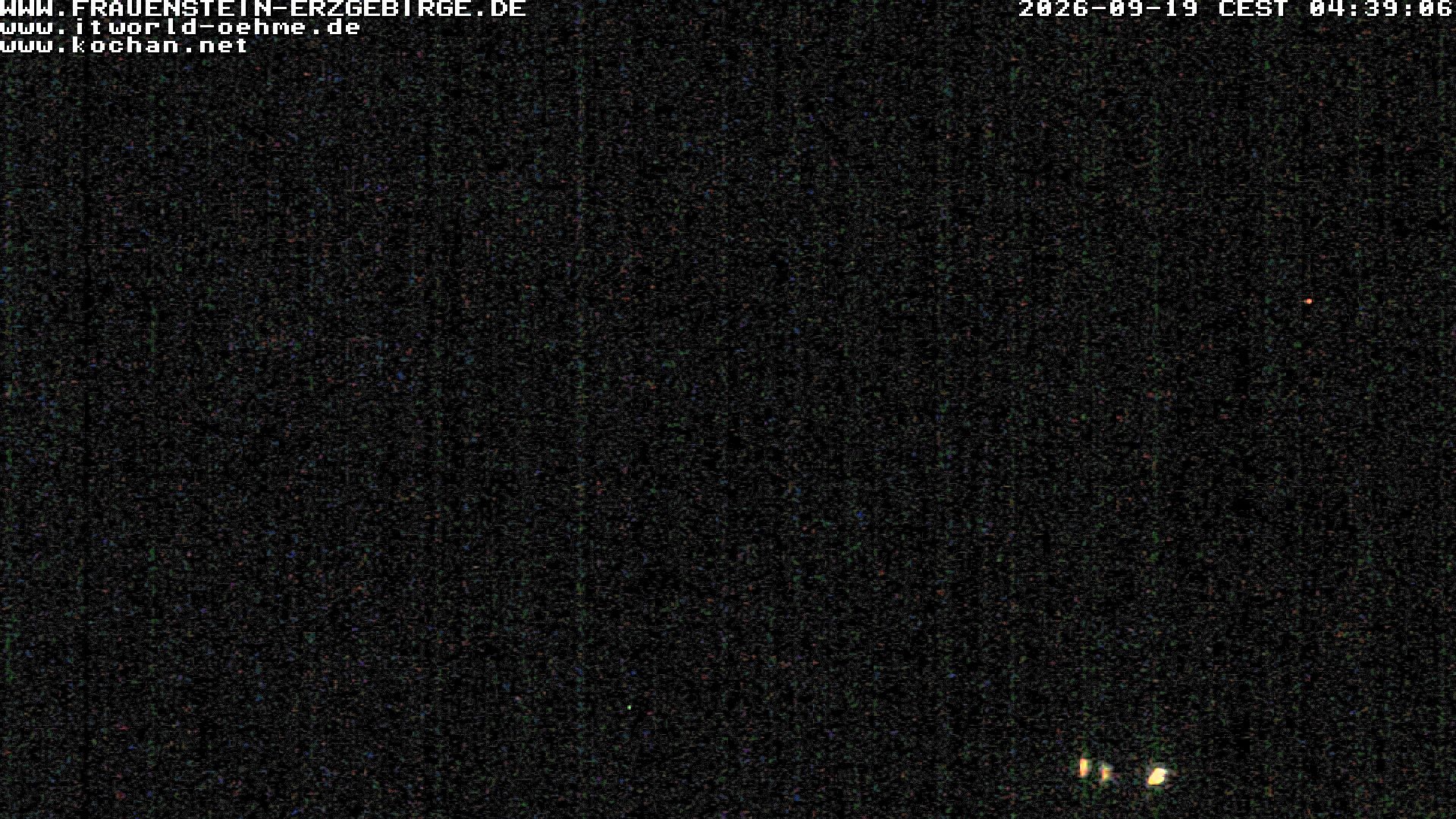 Archiv Foto Webcam Frauenstein / Erzgebirge